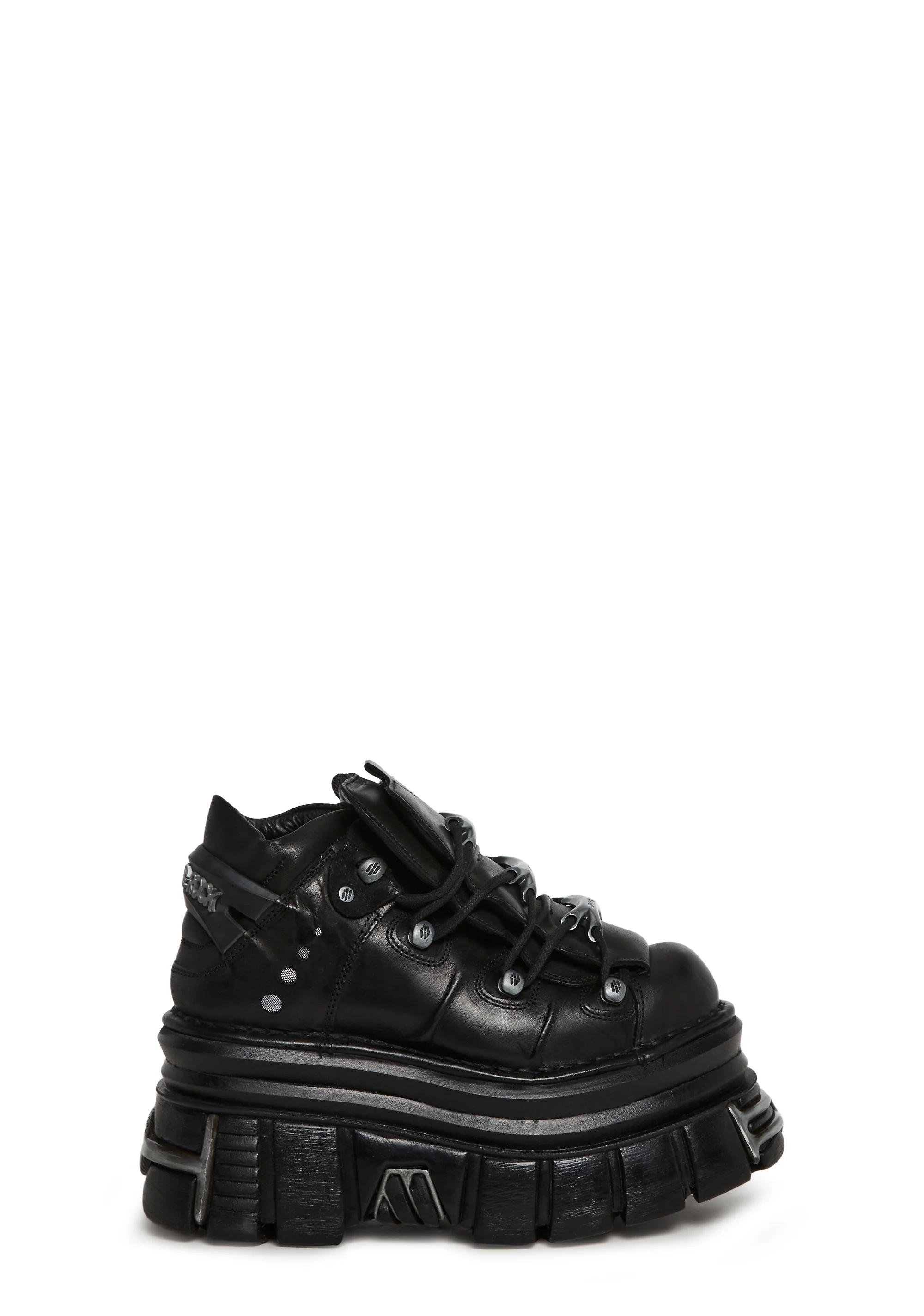 M-106-C179 Double Stacked Platform Sneakers - Image 3