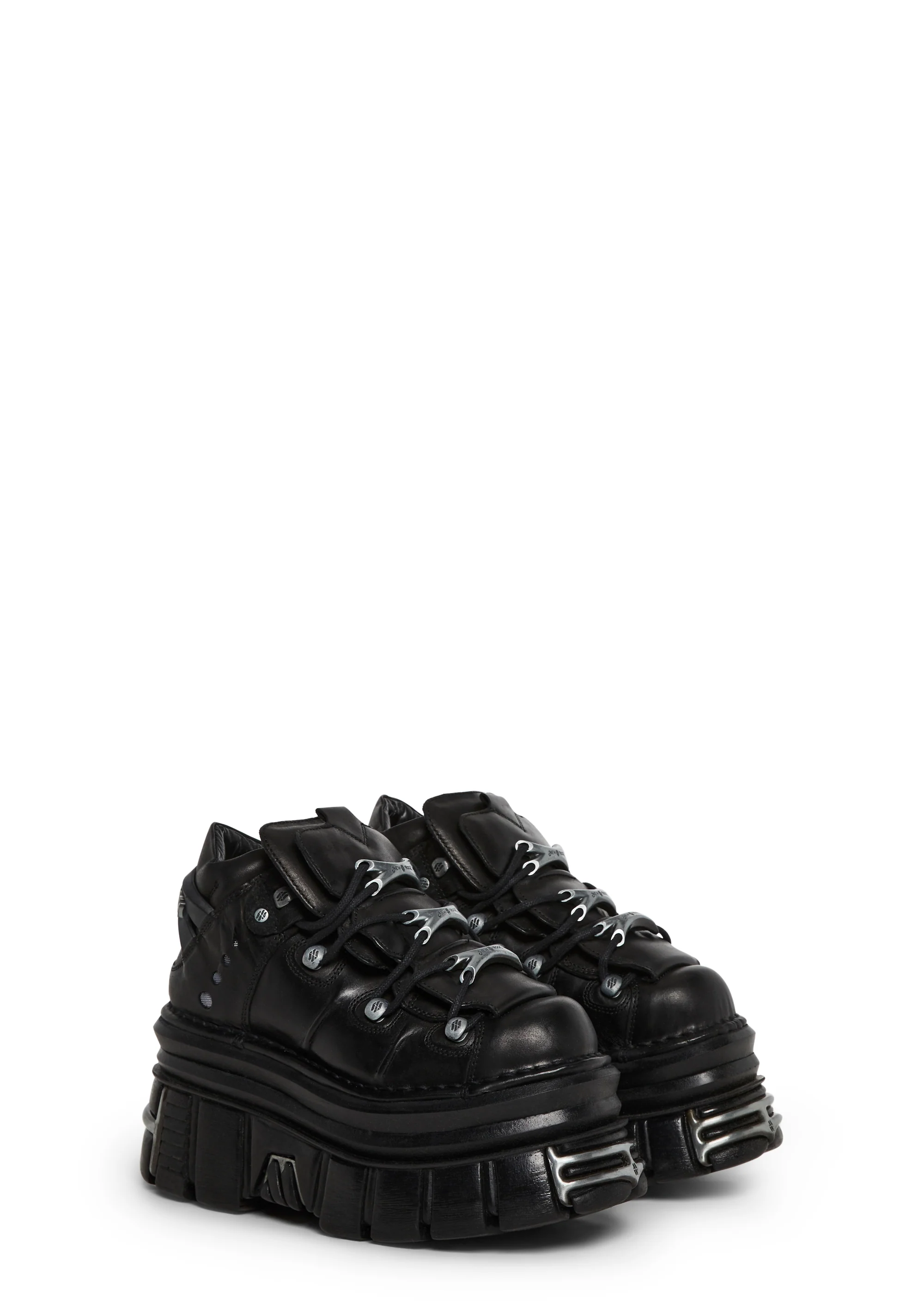 M-106-C179 Double Stacked Platform Sneakers - Image 4