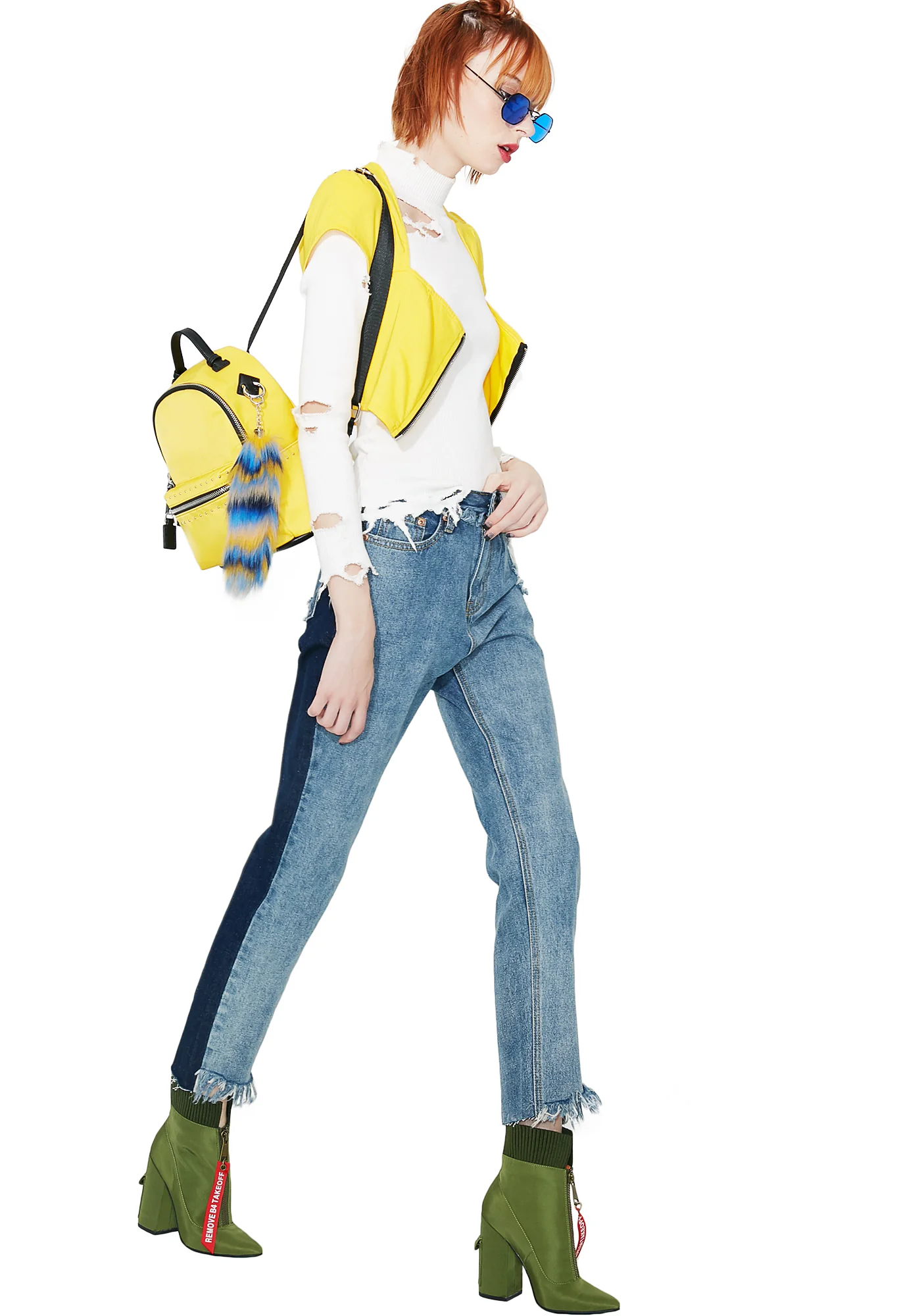 Double Standard Skinny Jeans - Image 2