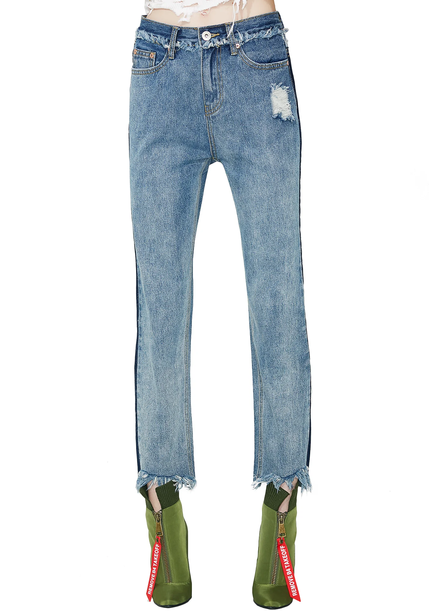 Double Standard Skinny Jeans - Image 3