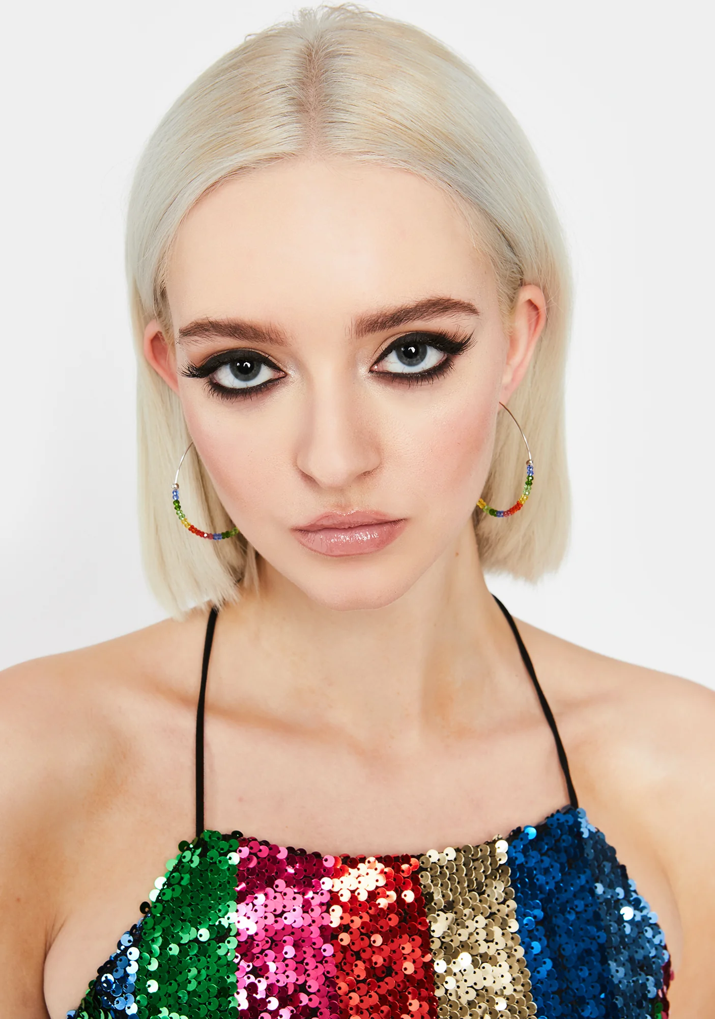 Down To Party Hoop Earrings - Image 2