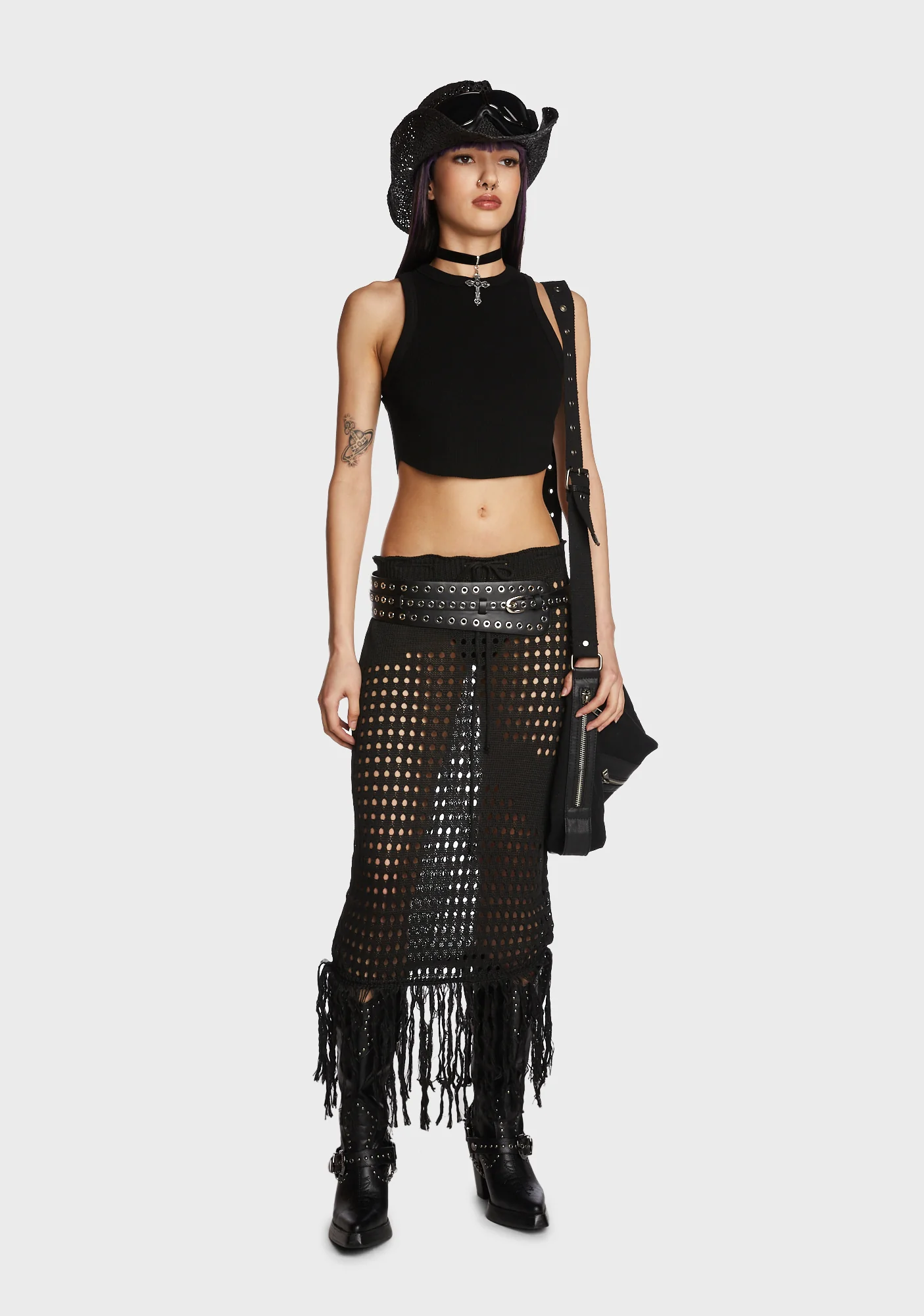 Dream Weaver Crochet Skirt - Image 2