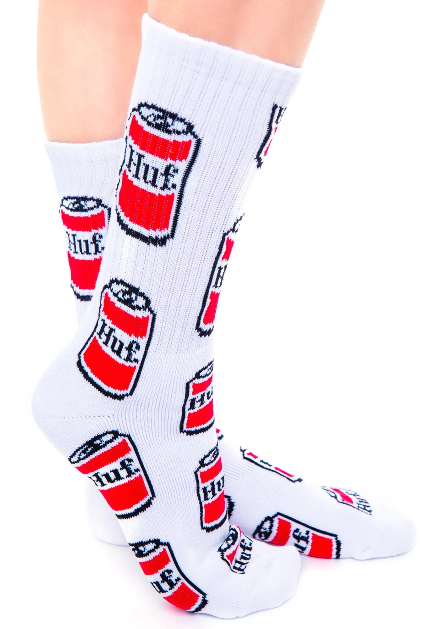 Drink Up Crew Sock - Black - Image 10