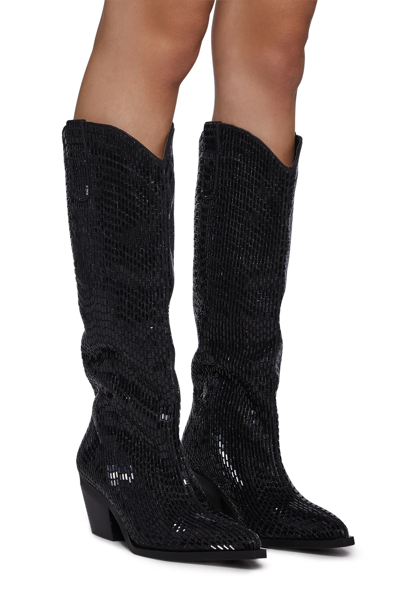 Driven Rhinestone Cowboy Boots - Image 3