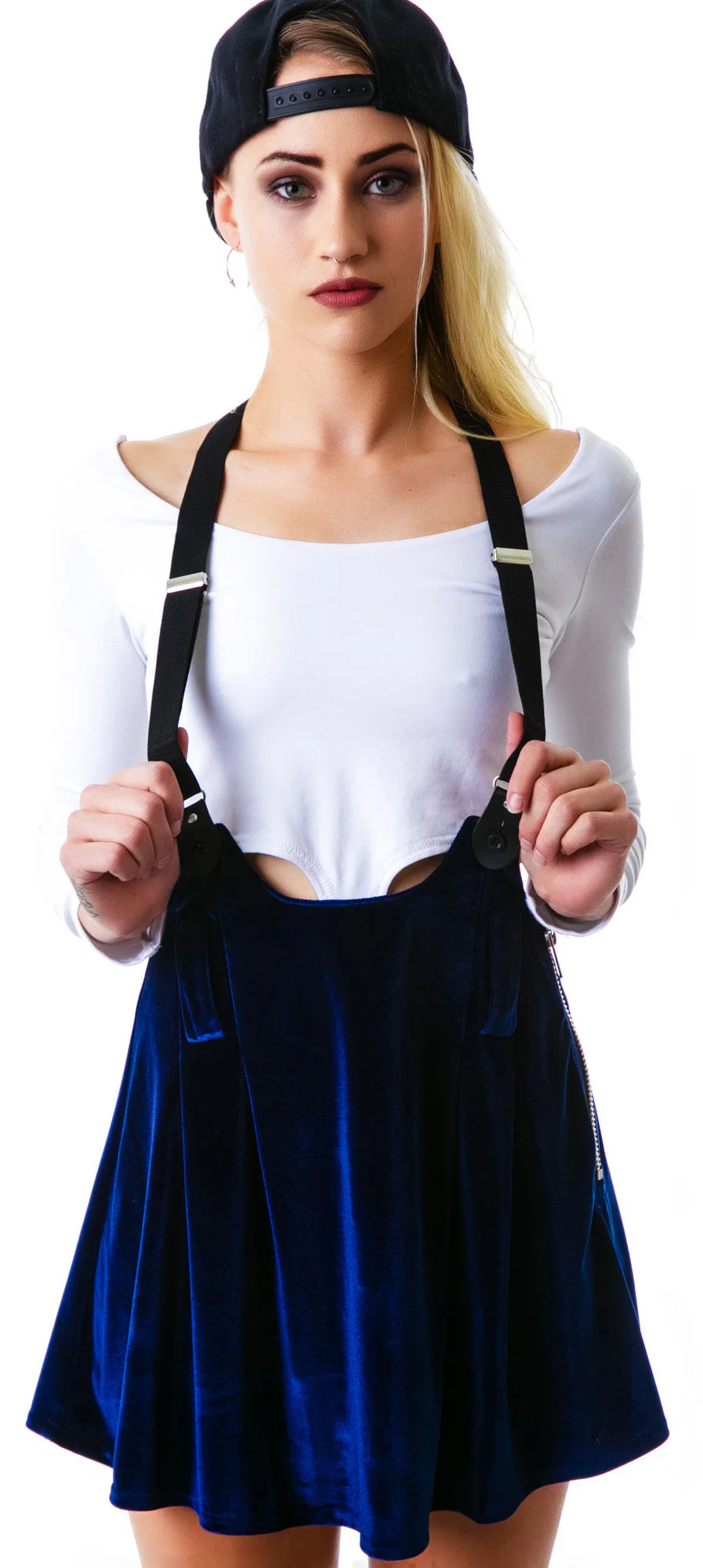 Dropout Skirt - Blue - Image 10