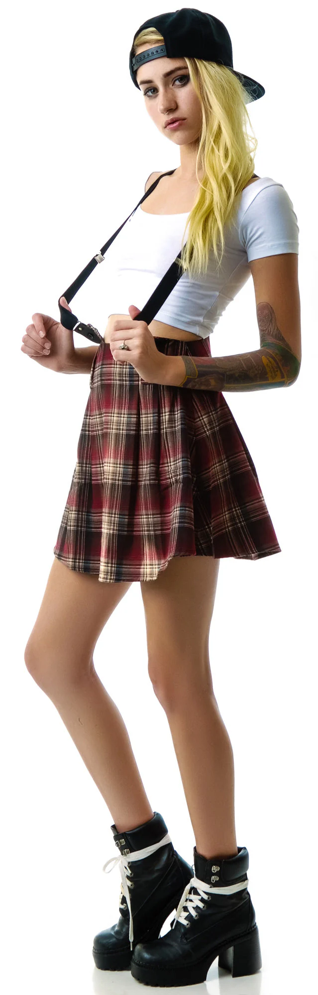 Dropout Skirt - Blue - Image 4