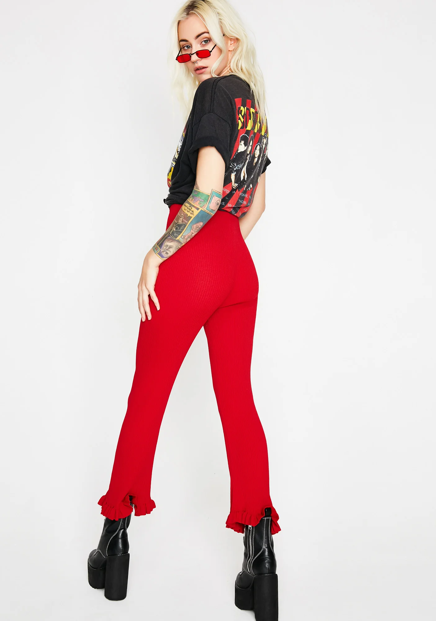 Drunk In Love Ribbed Pants - Image 3
