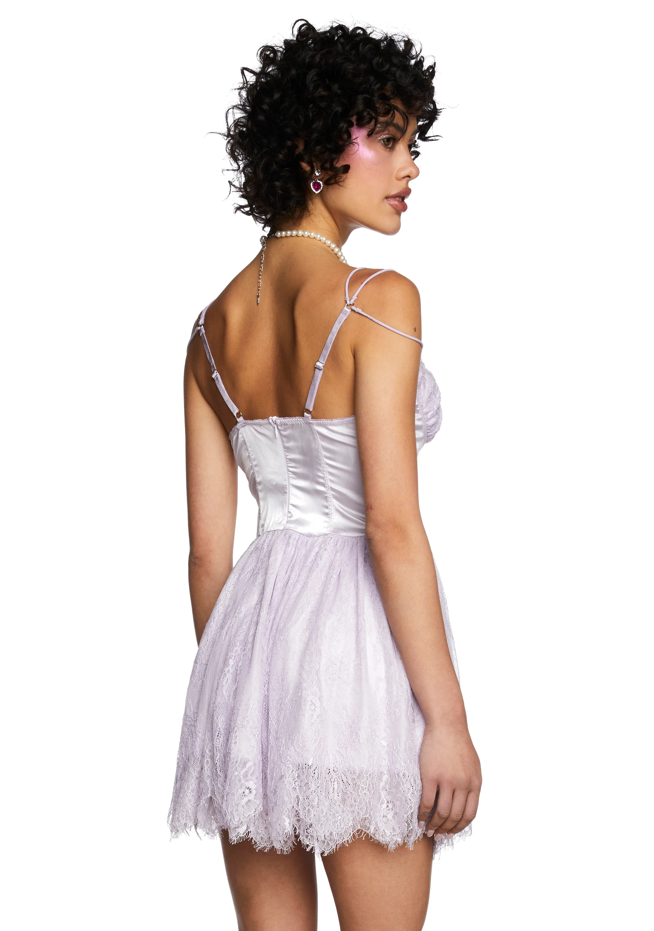 Duchess Desires Mini Dress - Image 4