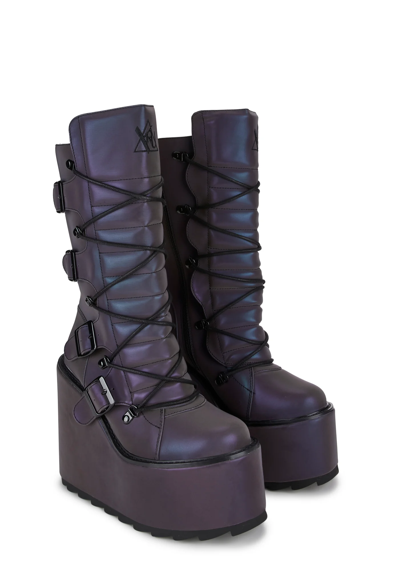 Dune Moto Platform Boots - Reflective - Image 3