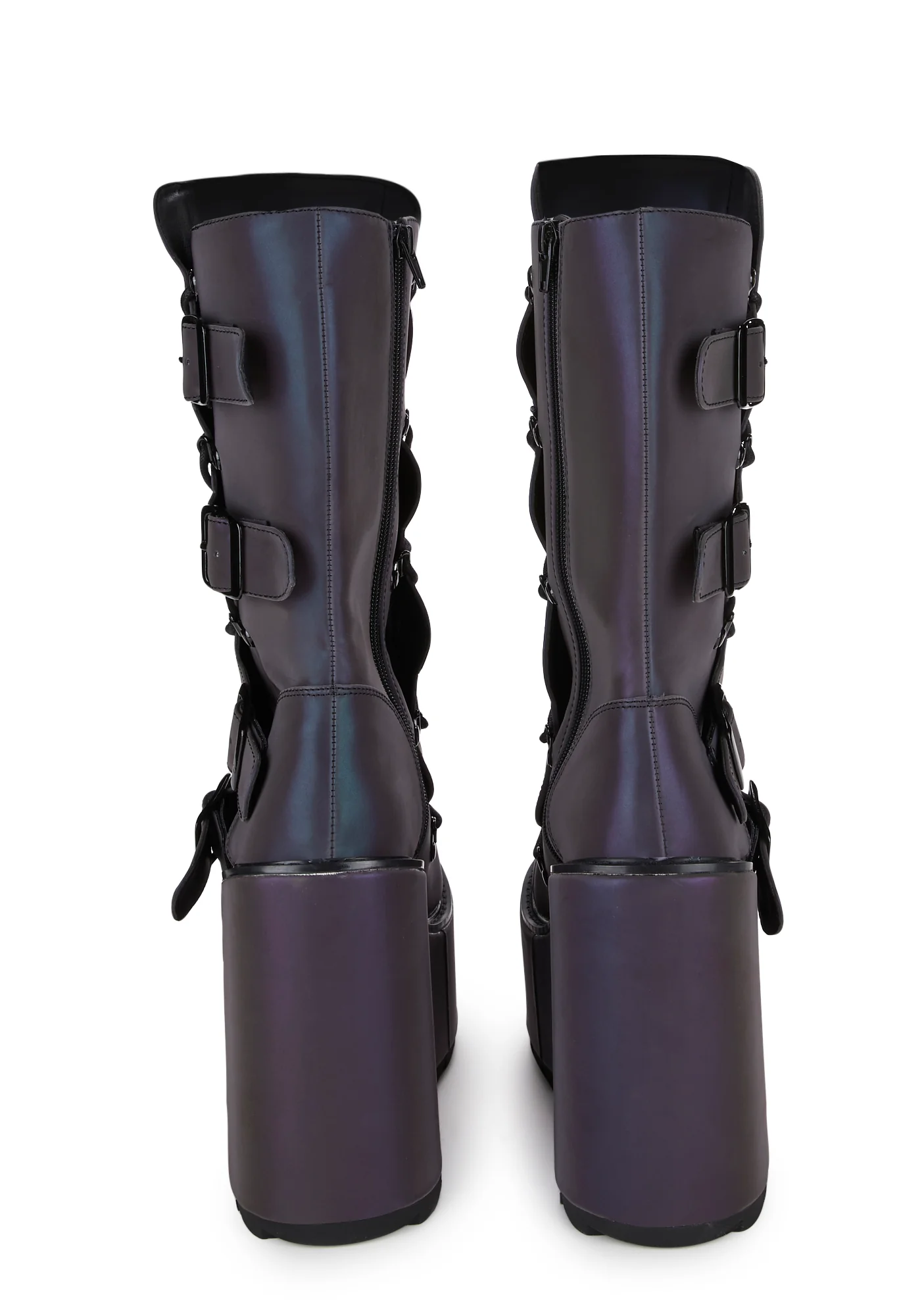 Dune Moto Platform Boots - Reflective - Image 4