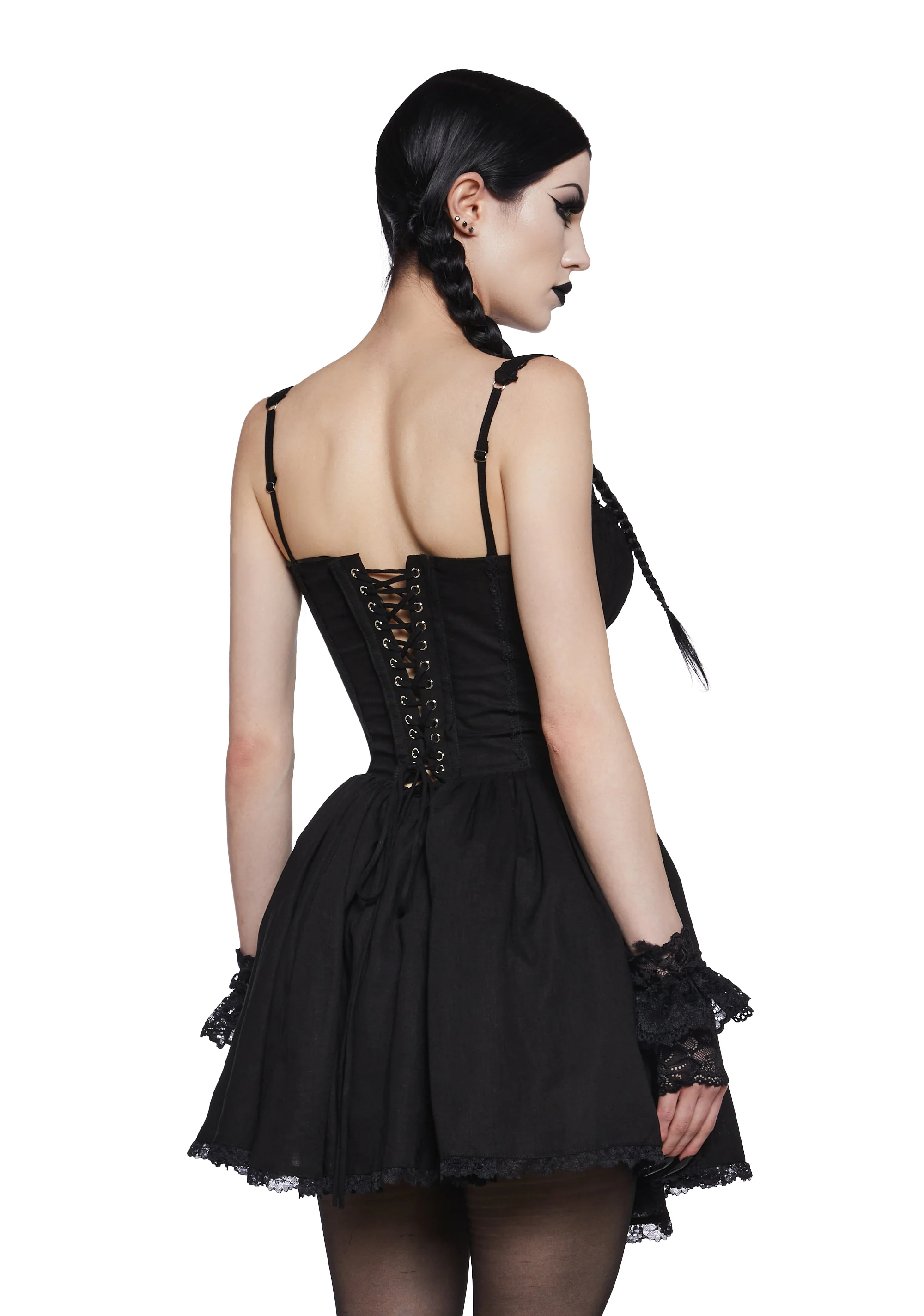 Dusk Romance Mini Dress - Image 4