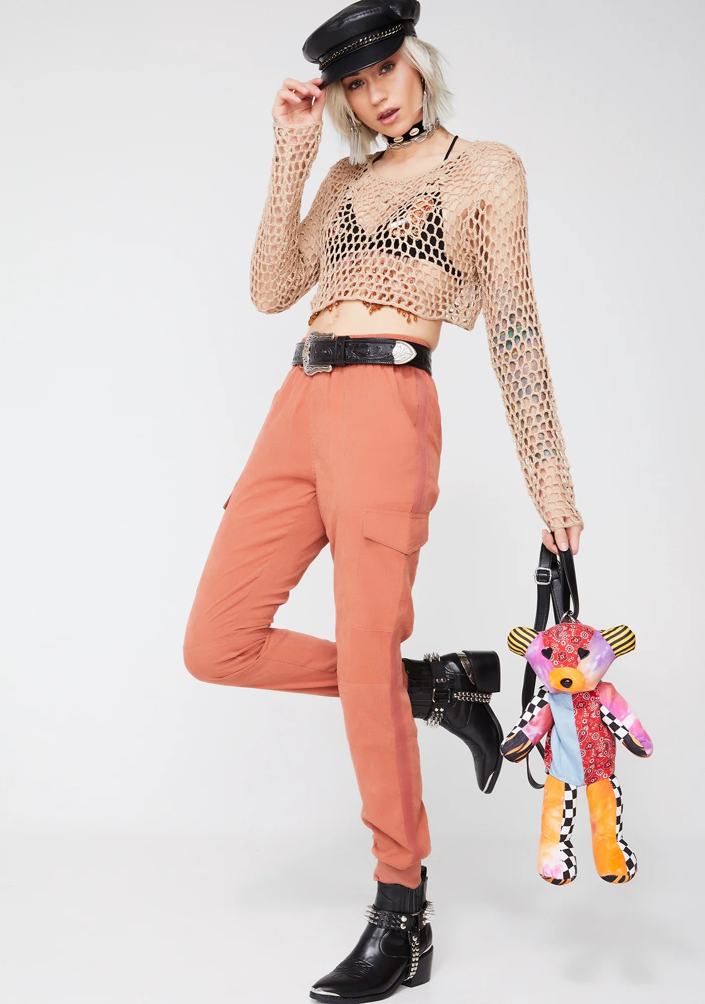Dusted Sunshine Cargo Joggers - Image 3