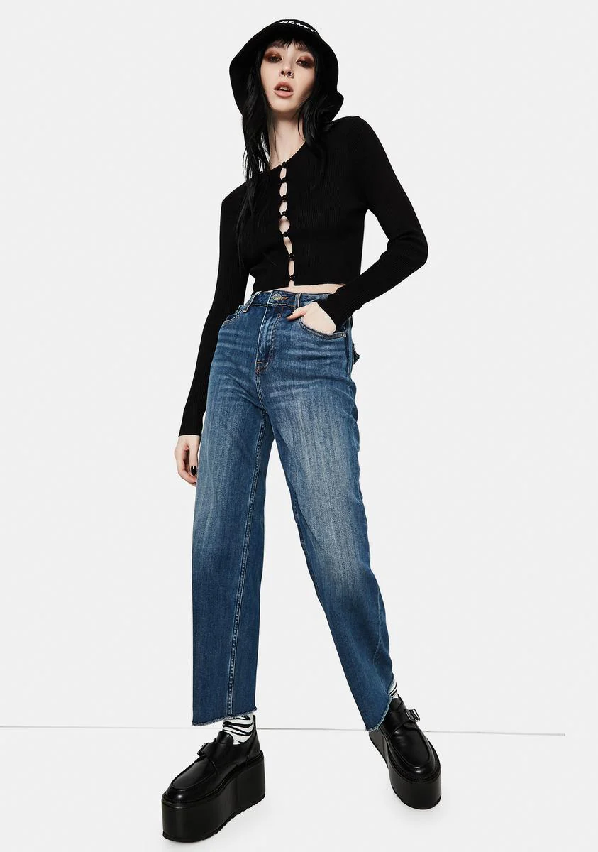 Dylan Wide Leg Jeans - Image 2