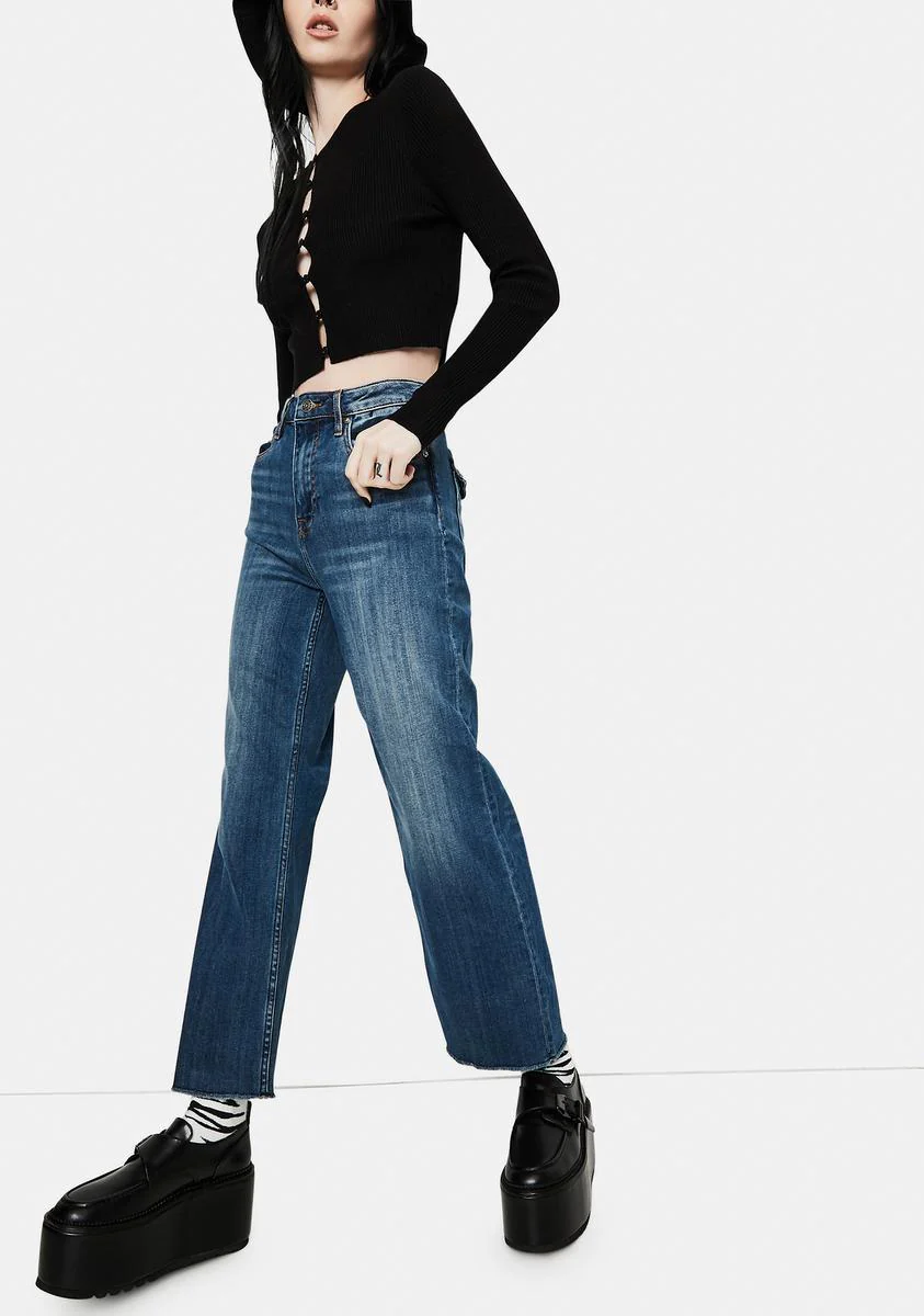 Dylan Wide Leg Jeans - Image 3