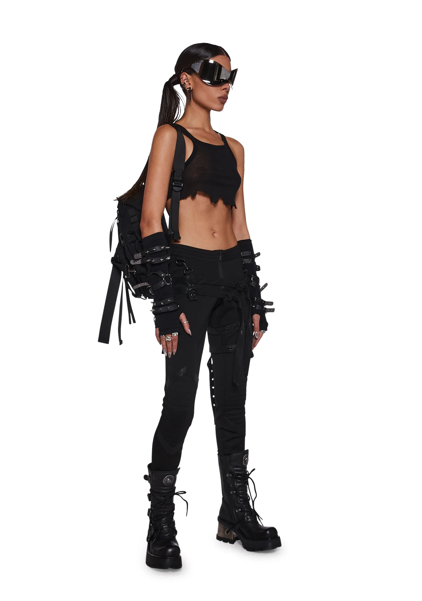 Frequency Strappy Leggings - Image 3