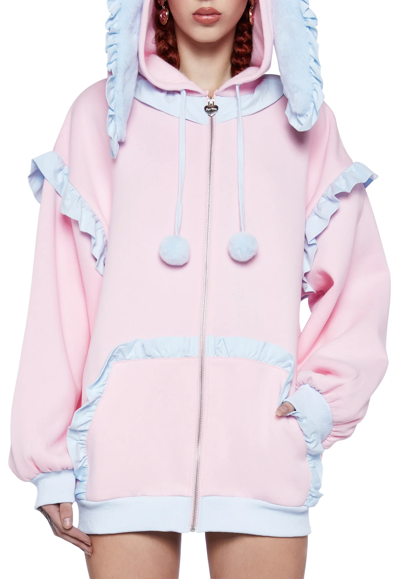 Ear-resistible Whispers Oversized Hoodie - Image 5