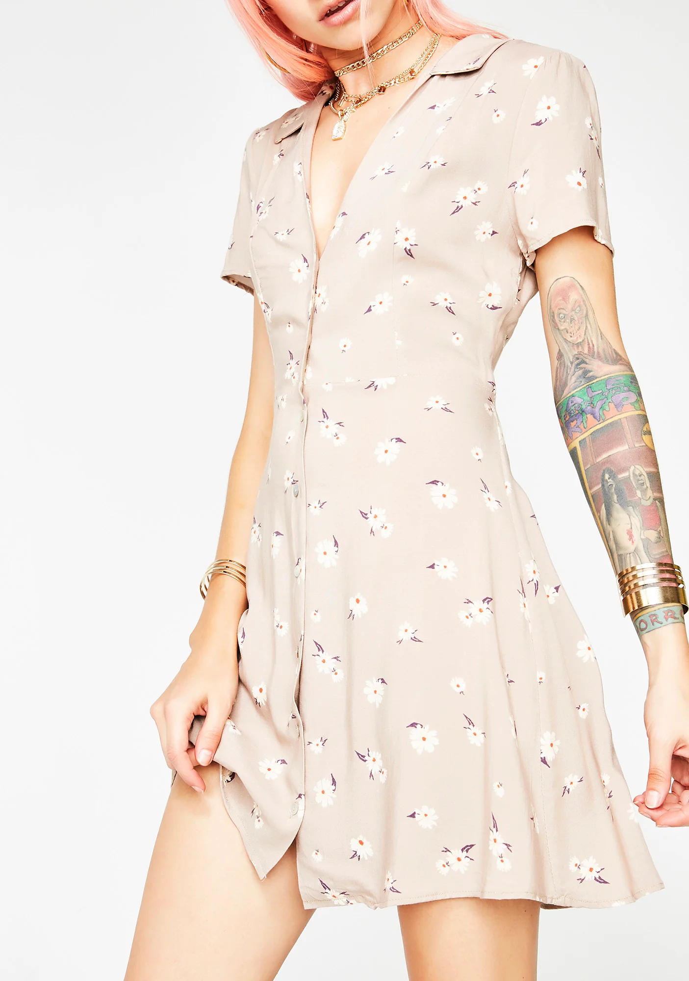 Early Bloomer Floral Dress - Image 3