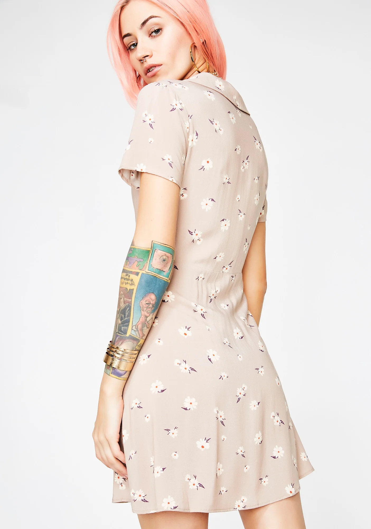 Early Bloomer Floral Dress - Image 4