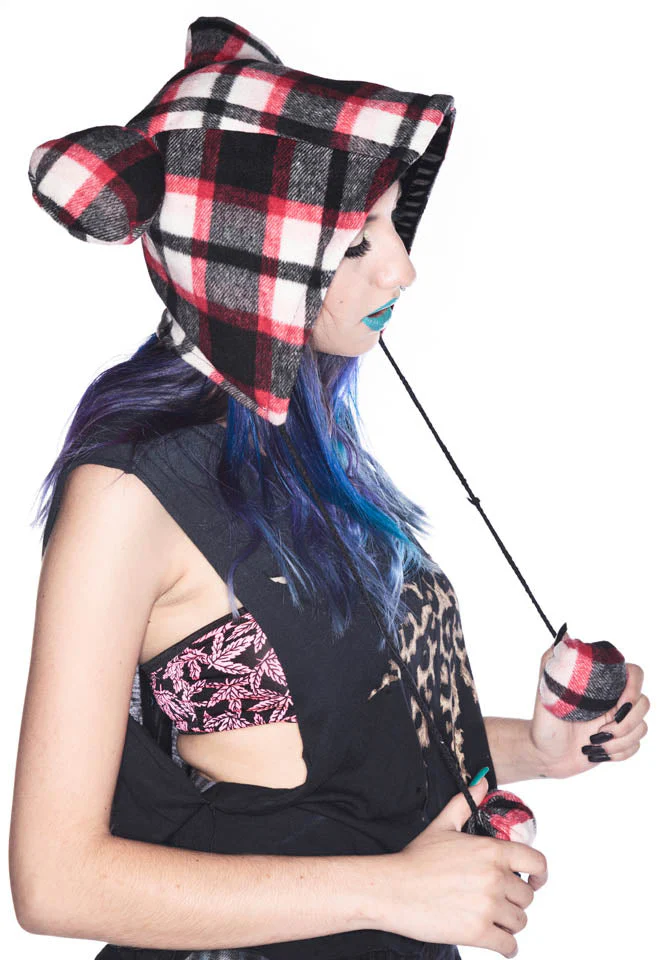 Ears Hat - Red - Image 9