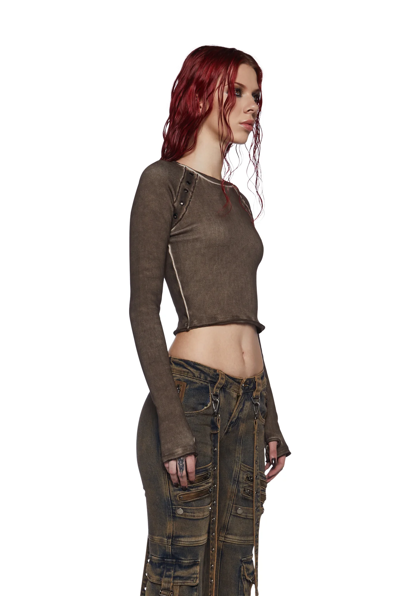 Frequency Raglan Top - Image 4