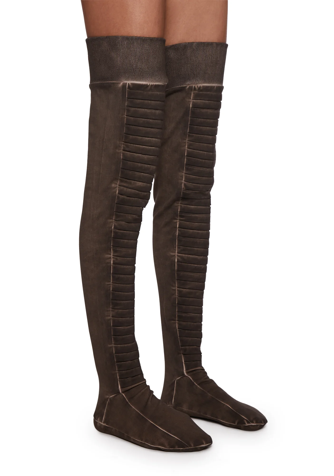 Frequency Thigh High Stockings - Earthen - Image 2