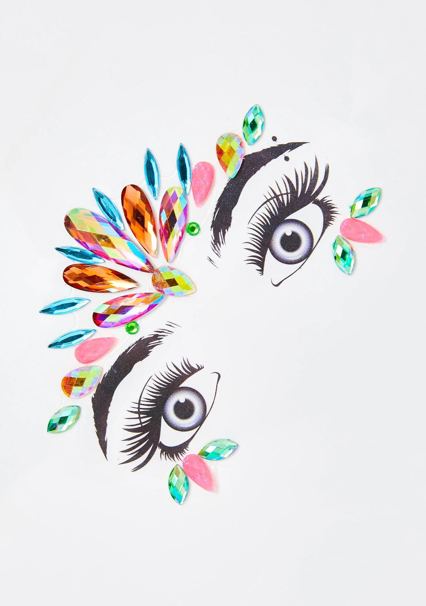 Earthly Teardrops Face Gems - Image 2