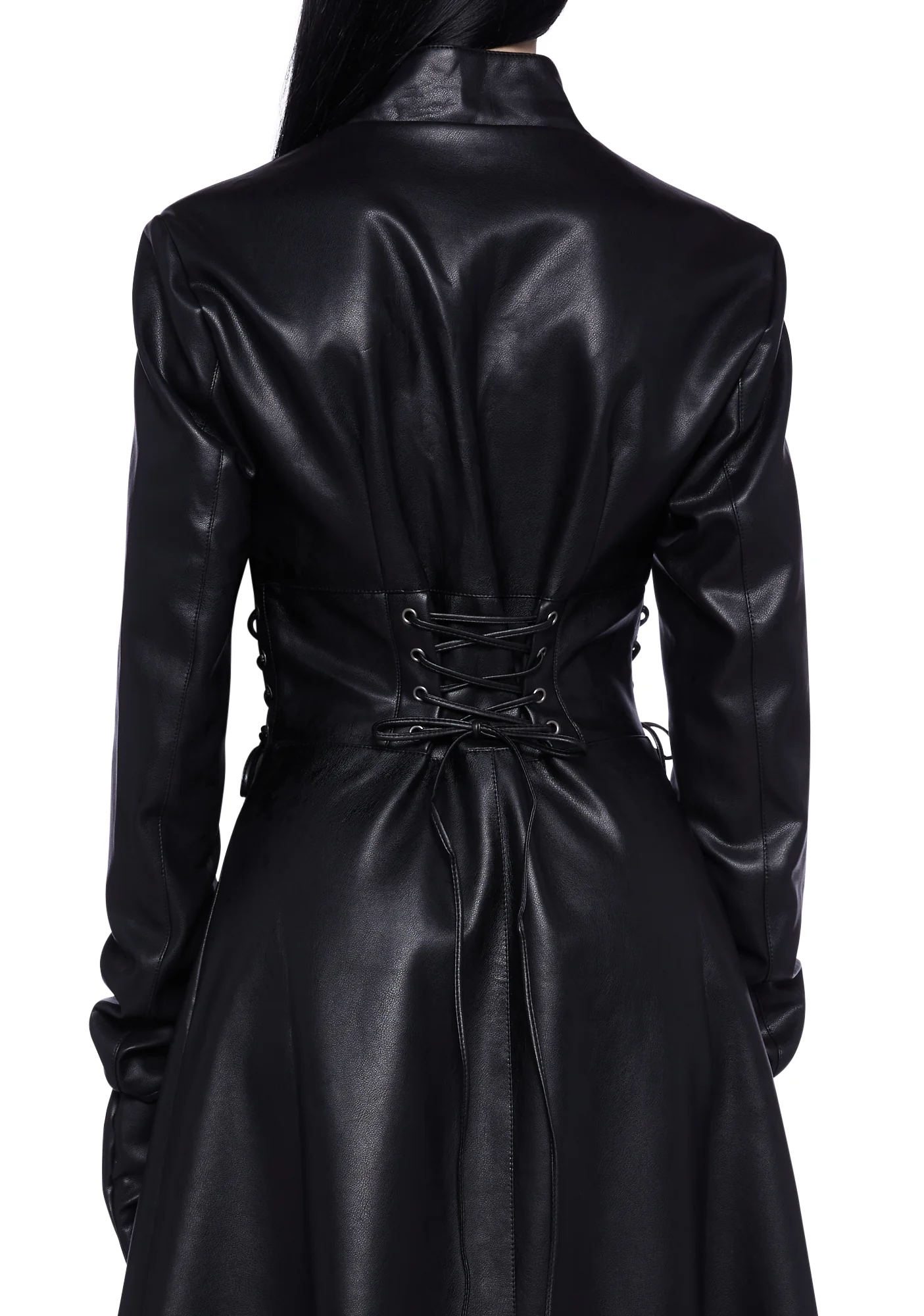 Eerie Enchantment Trench Coat - Image 5
