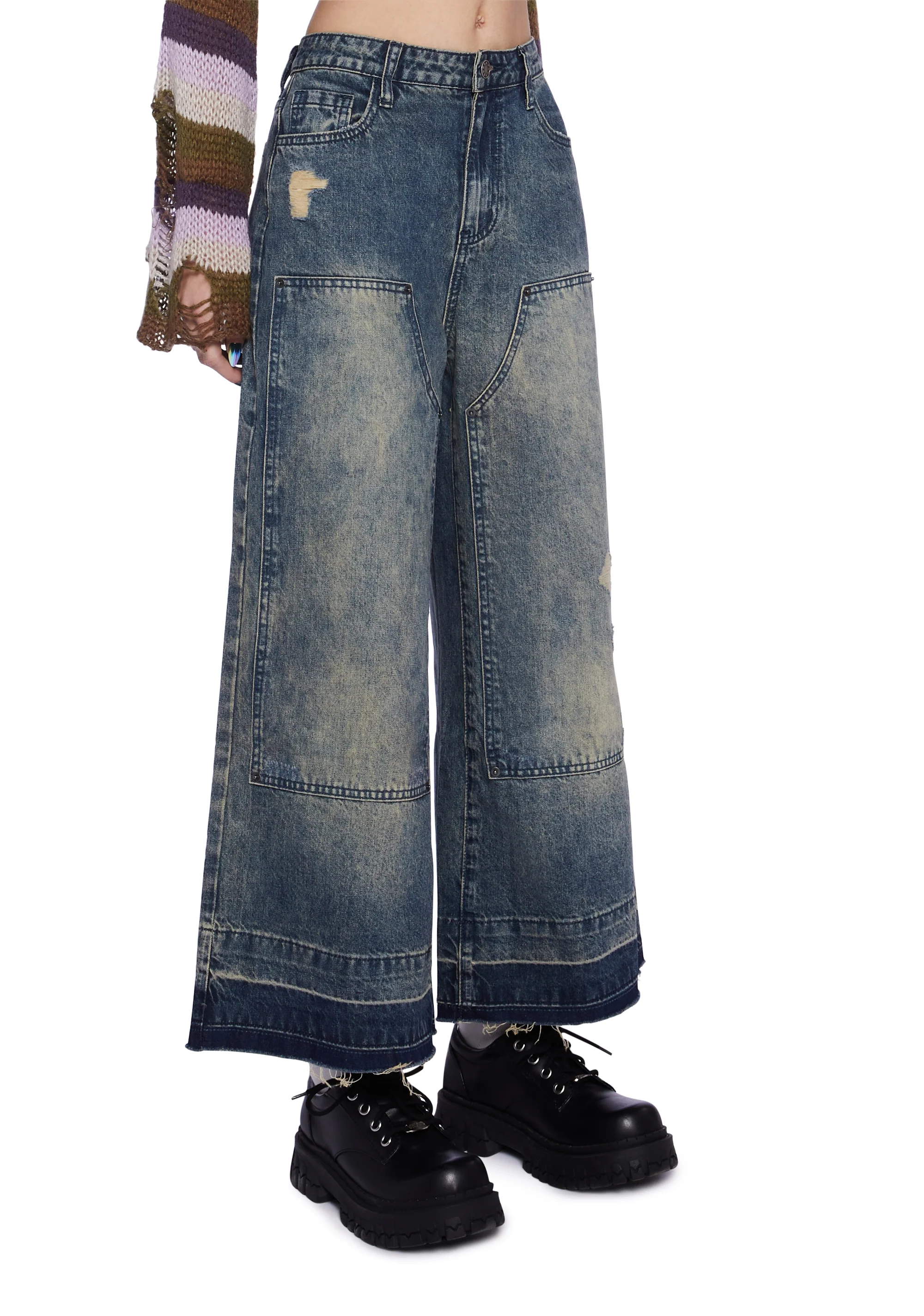 Effortless Ease Denim Pants - Image 3