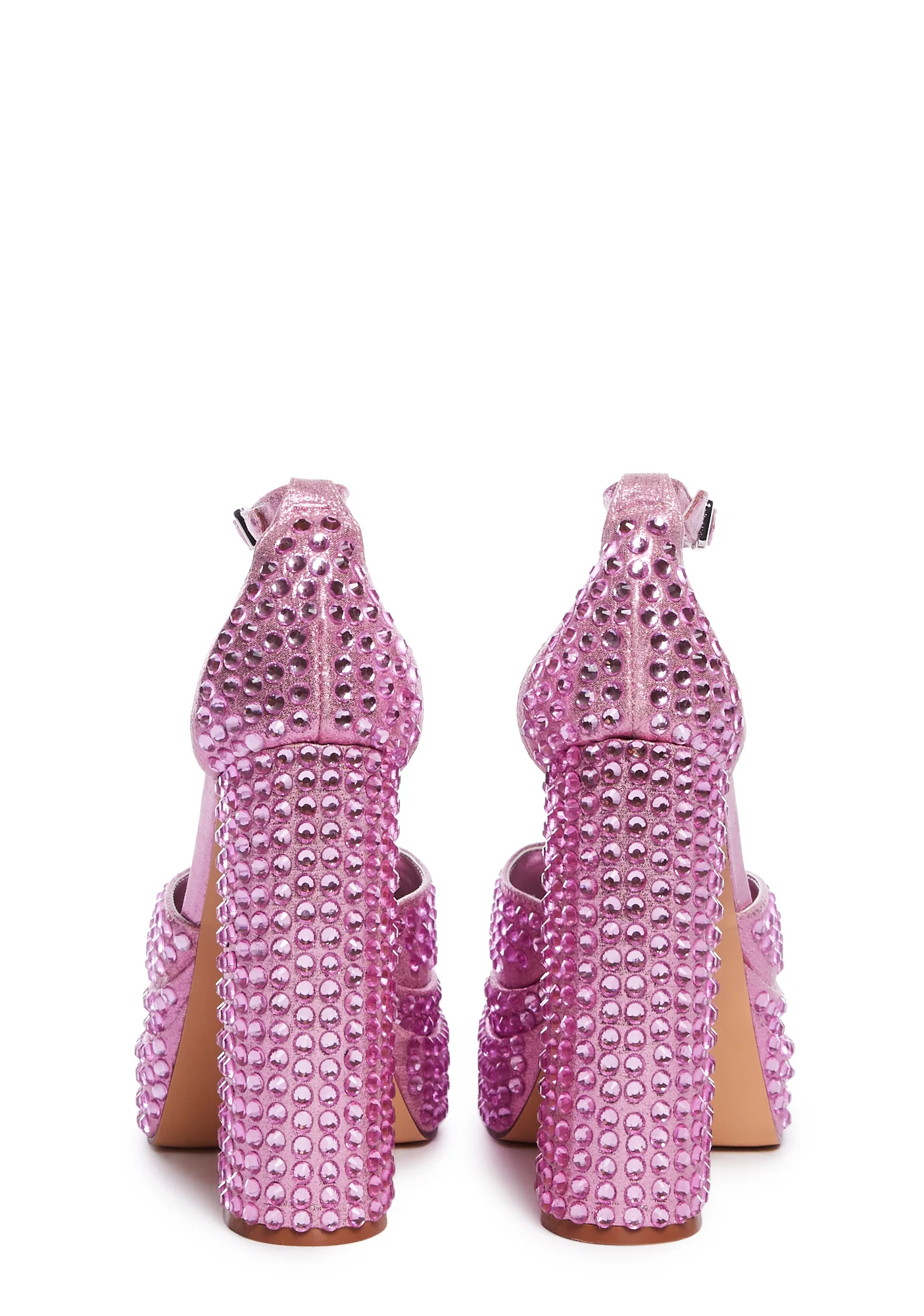 Eleanora Sparkle Heels - Pink - Image 4