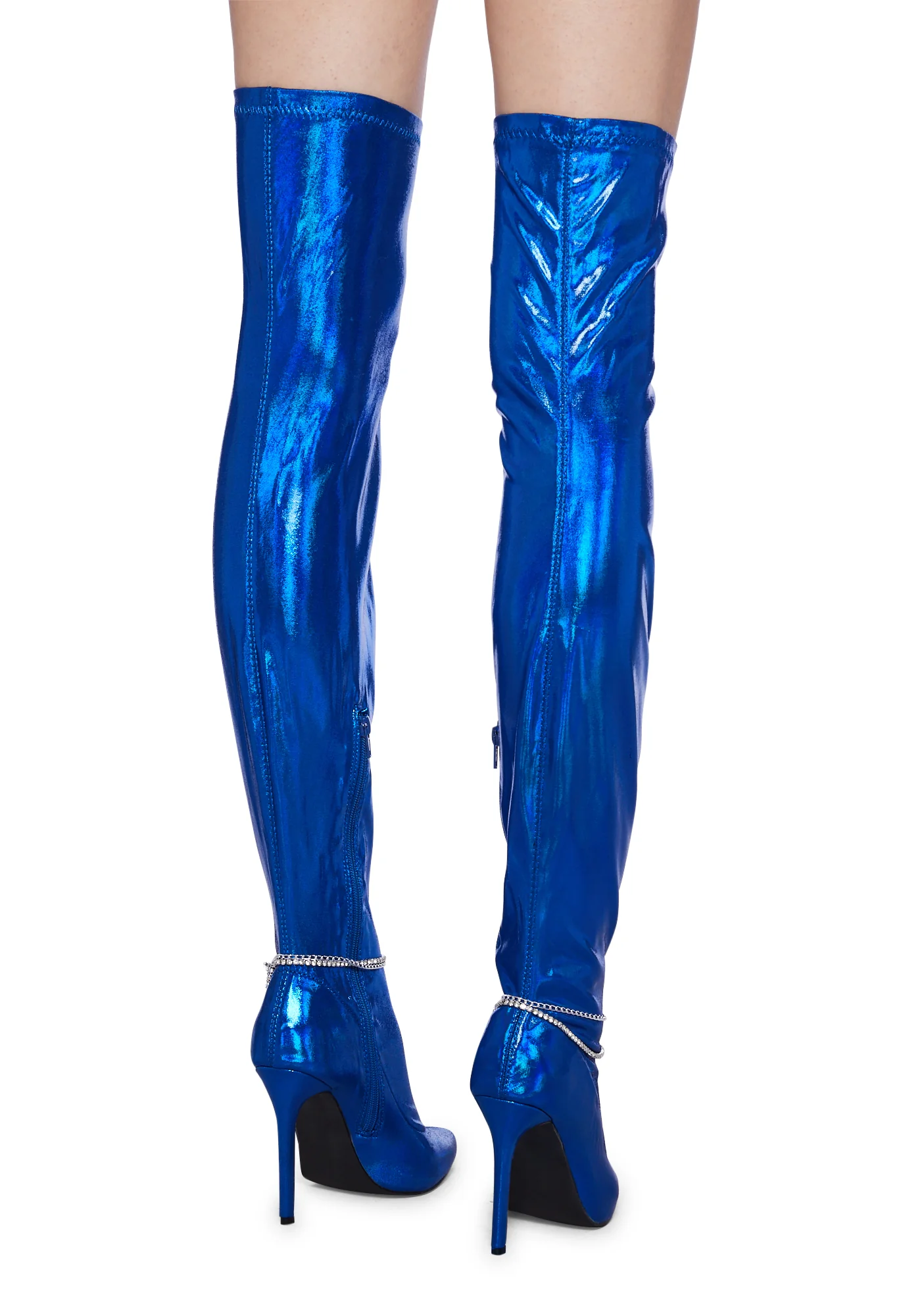 Electric Charm Thigh High Boots - Image 3