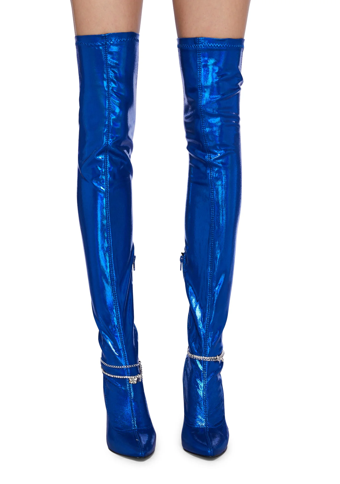 Electric Charm Thigh High Boots - Image 4