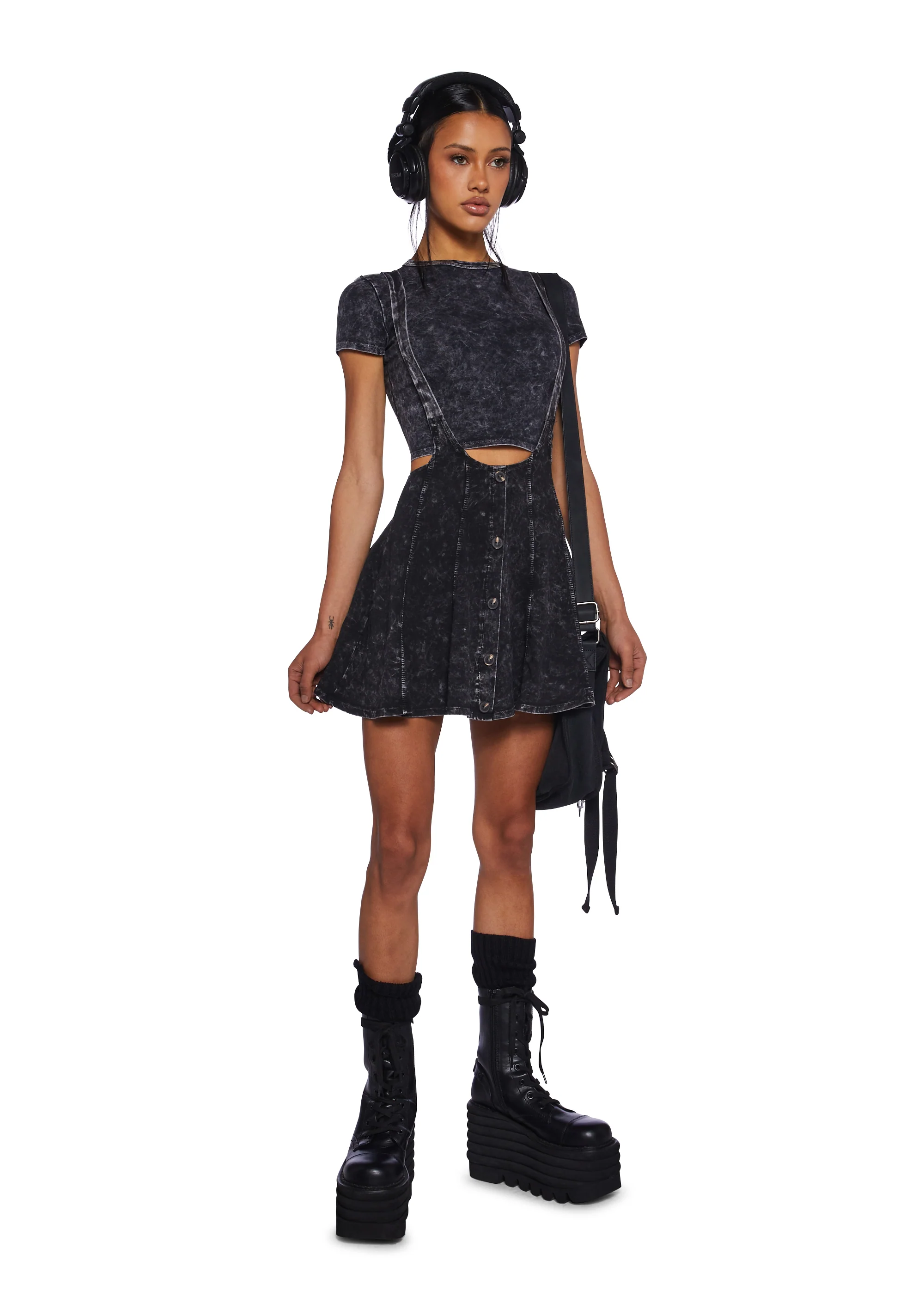 Electric Dreams 2-In-1 Mini Dress - Image 2