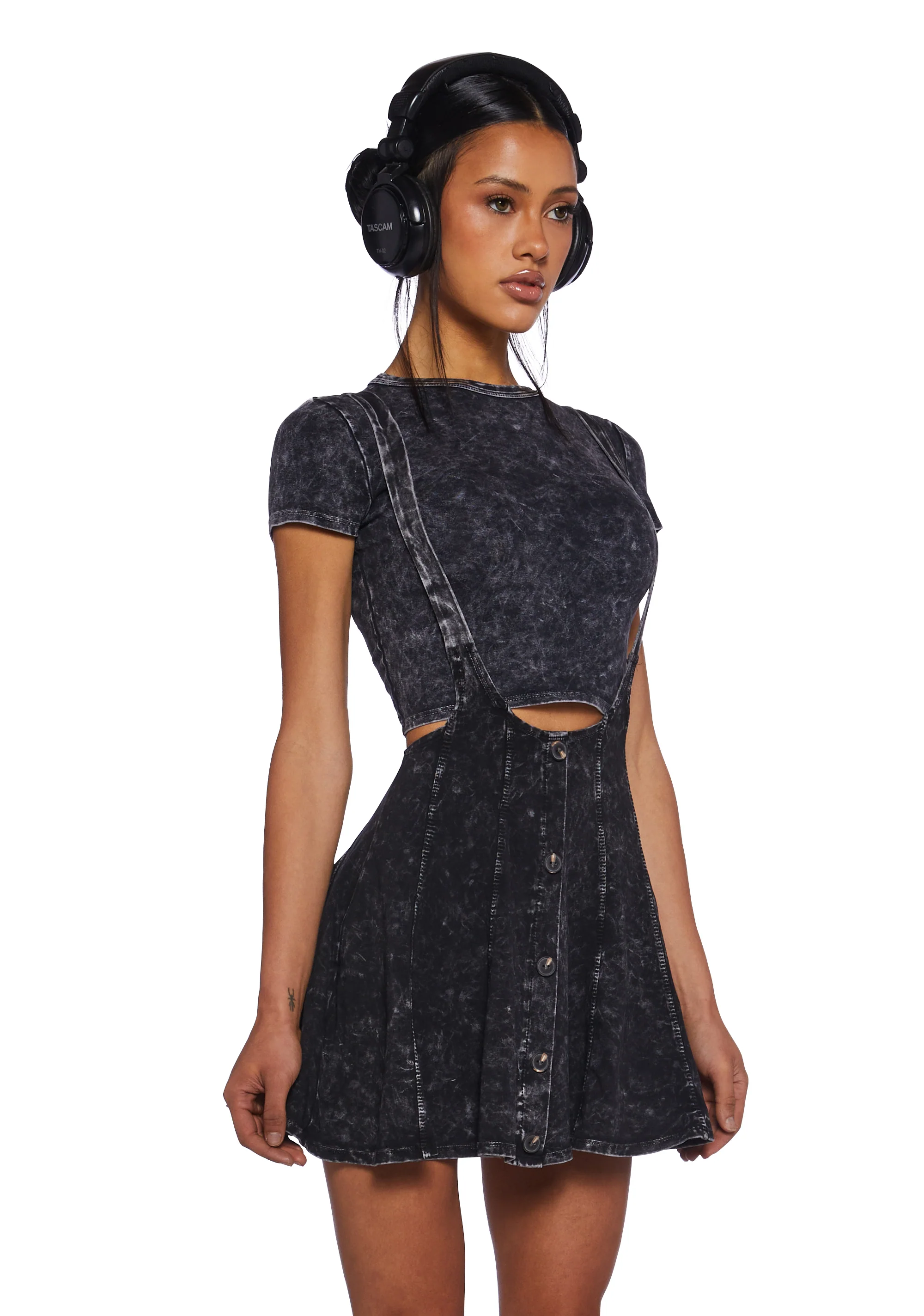 Electric Dreams 2-In-1 Mini Dress - Image 4