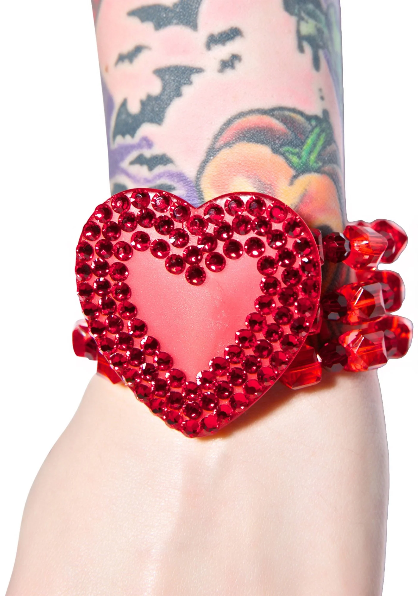 Electric Heart Bracelet - Light Brown - Image 10