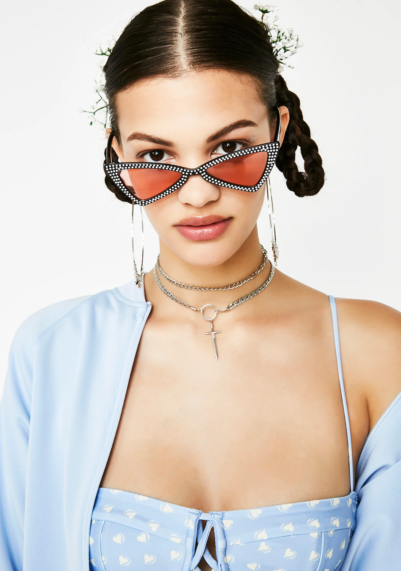 Electric Lolita Jeweled Sunglasses - Image 4