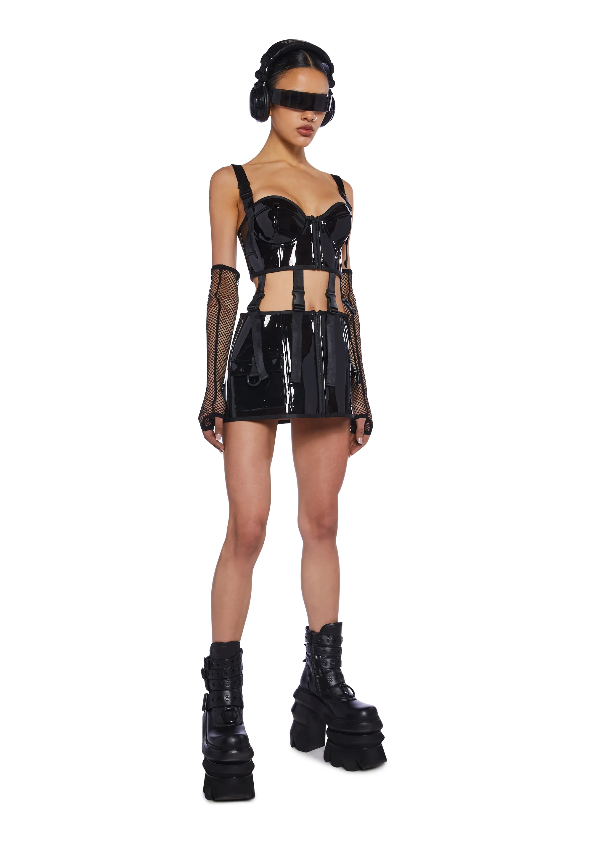 Electric Love Affair Bodycon Dress - Image 2