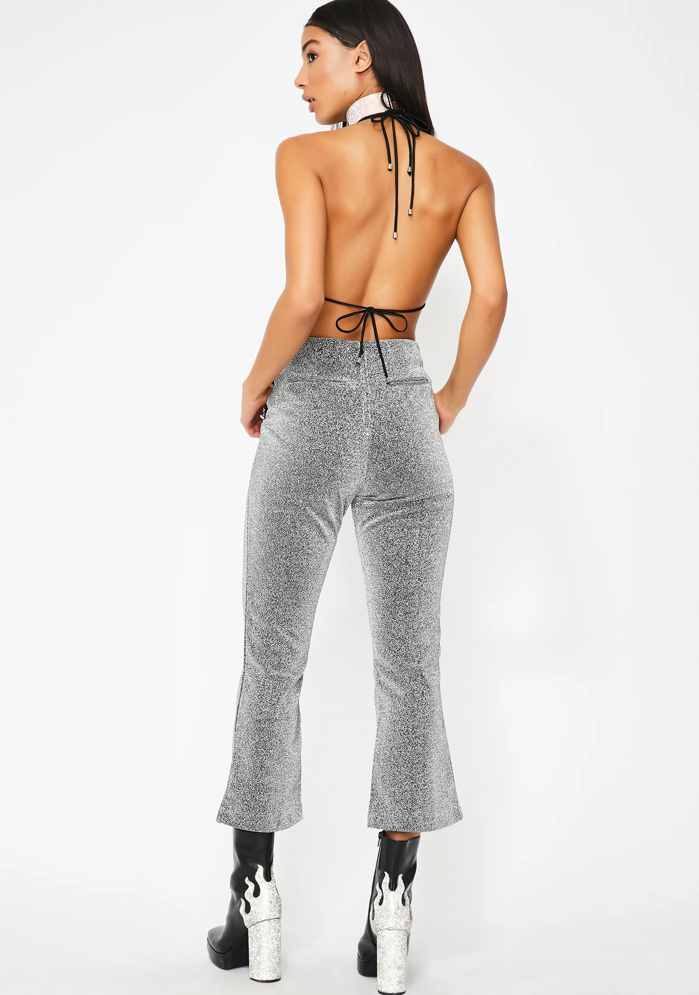 Electric Spark Flare Trousers - Image 4