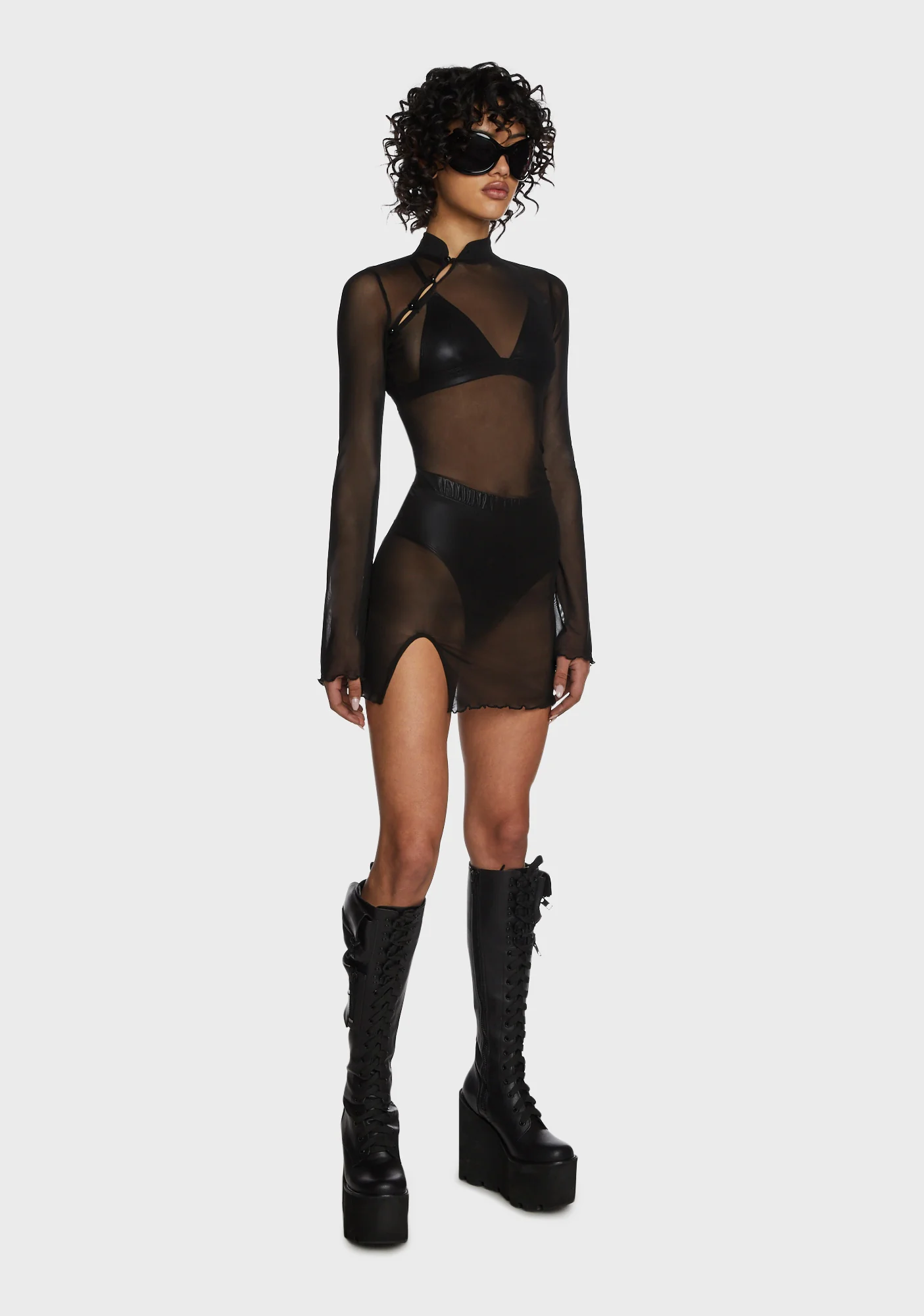Elusive Maiden Mini Dress - Image 4