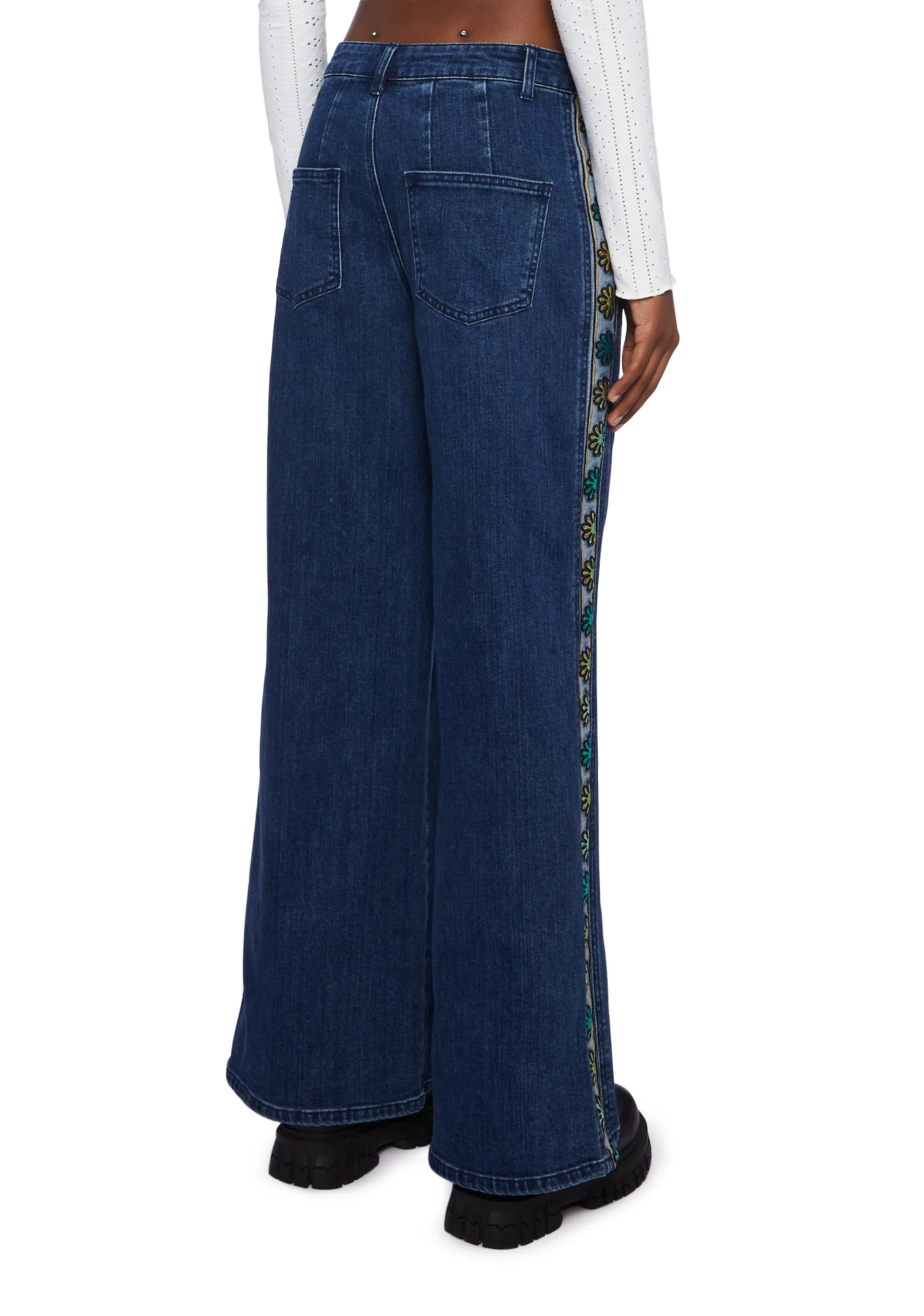 Email My Heart Flare Jeans - Image 4