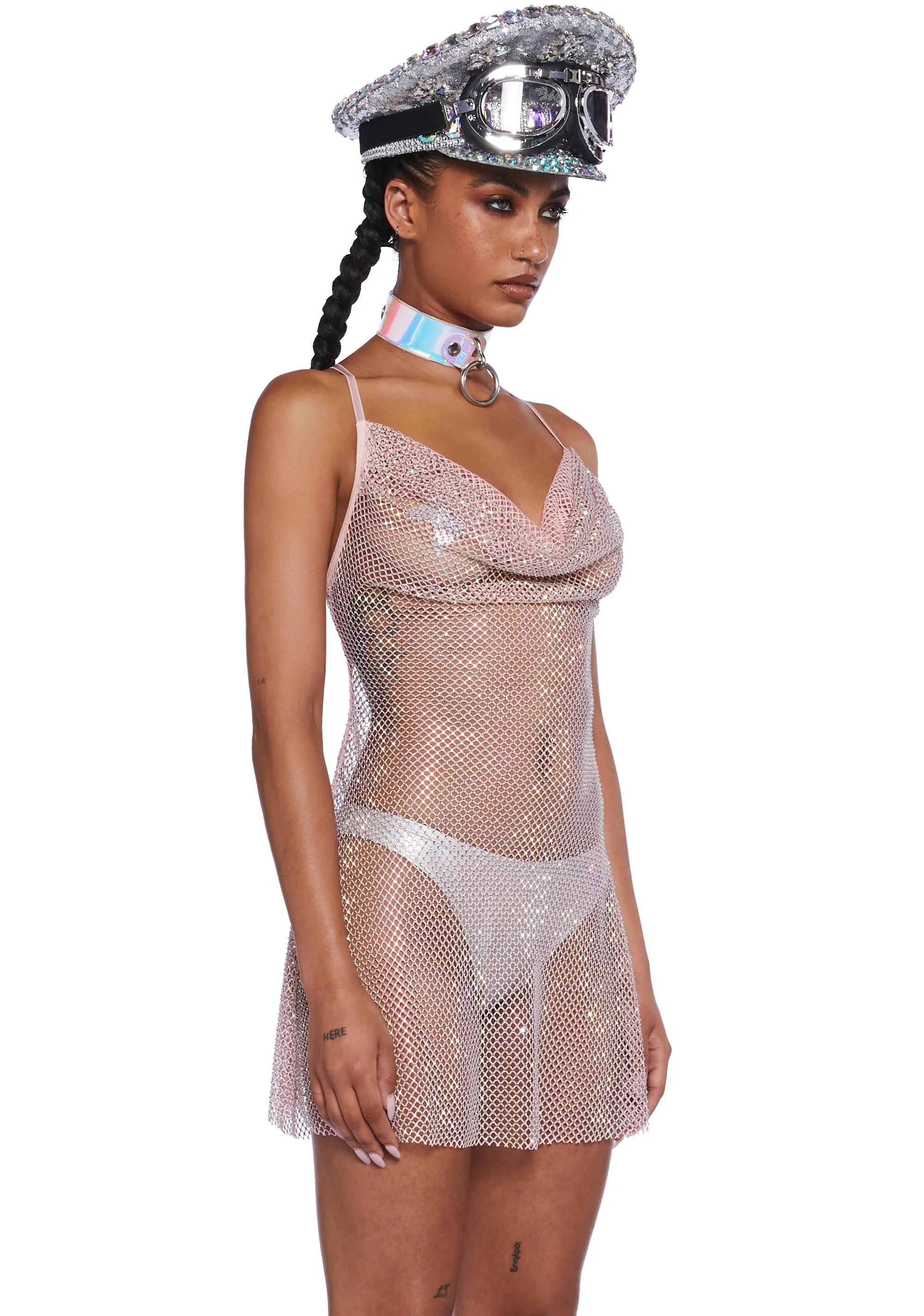 Embers And Sparks Mini Dress - Image 4