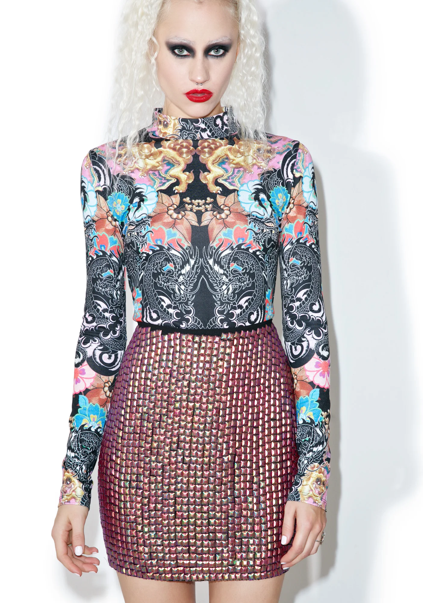 Emilia Sequined Skirt - Image 2