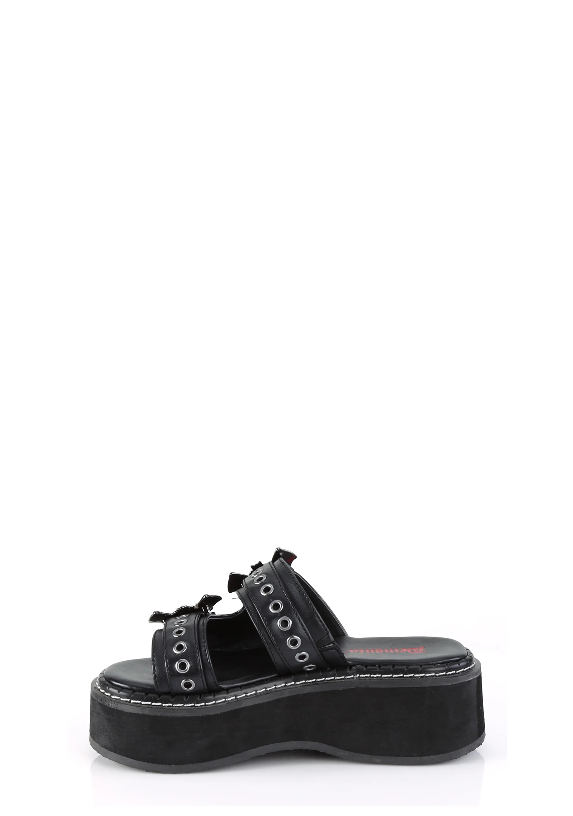 Emily-100 Platform Double Strap Slide Sandal - Image 3