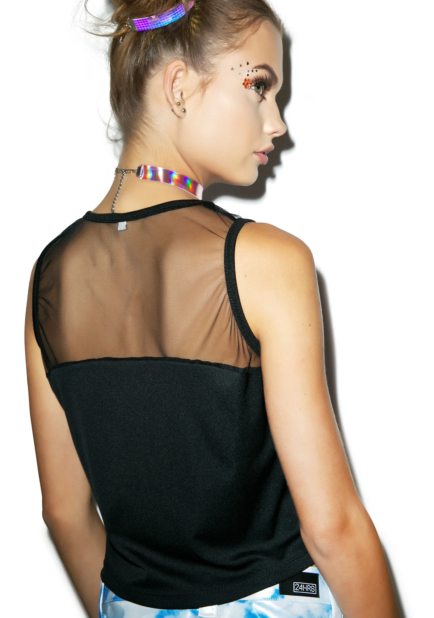 Emoji Face Tank Top - Image 2