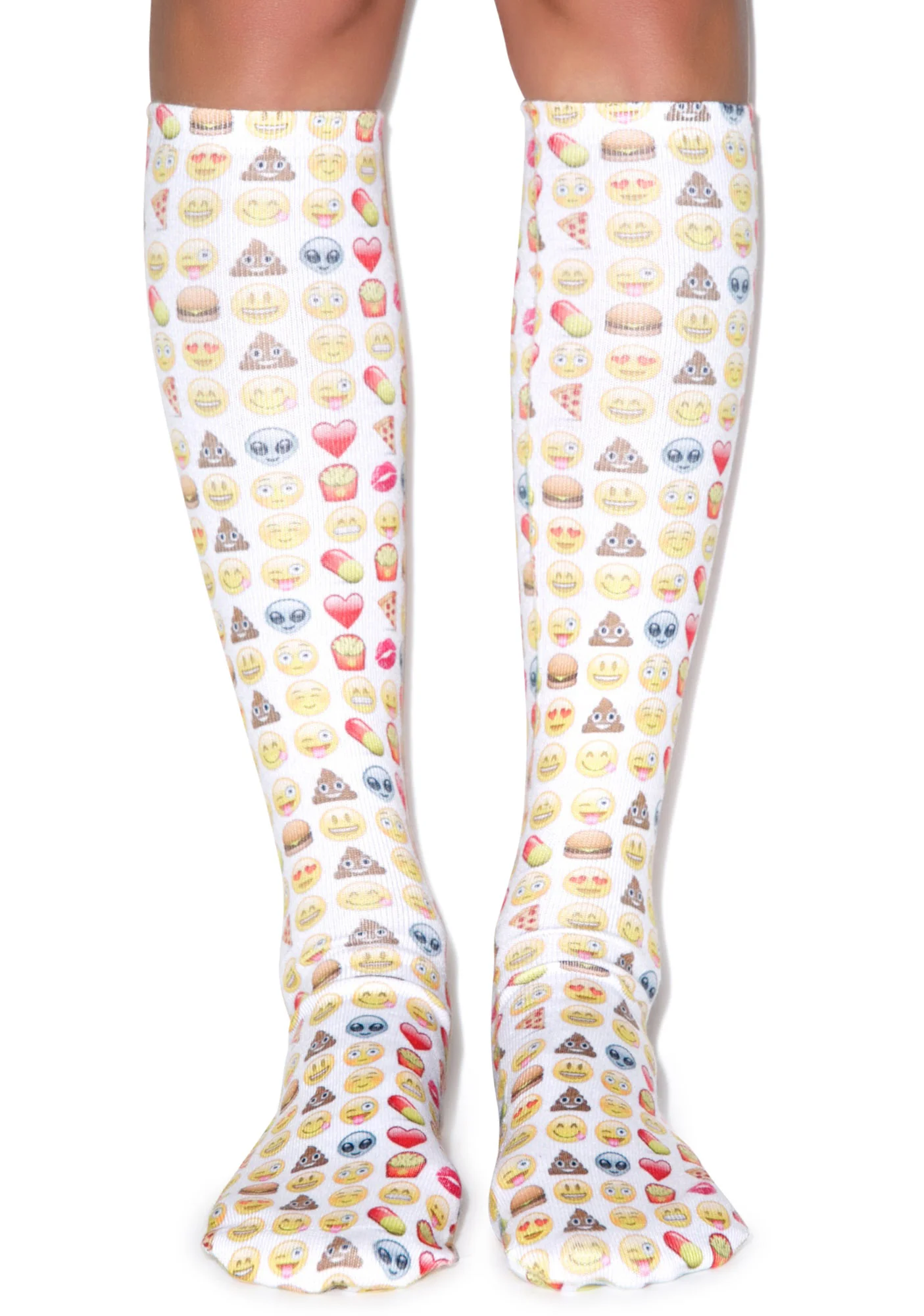 Emoji Knee High Socks - Image 4