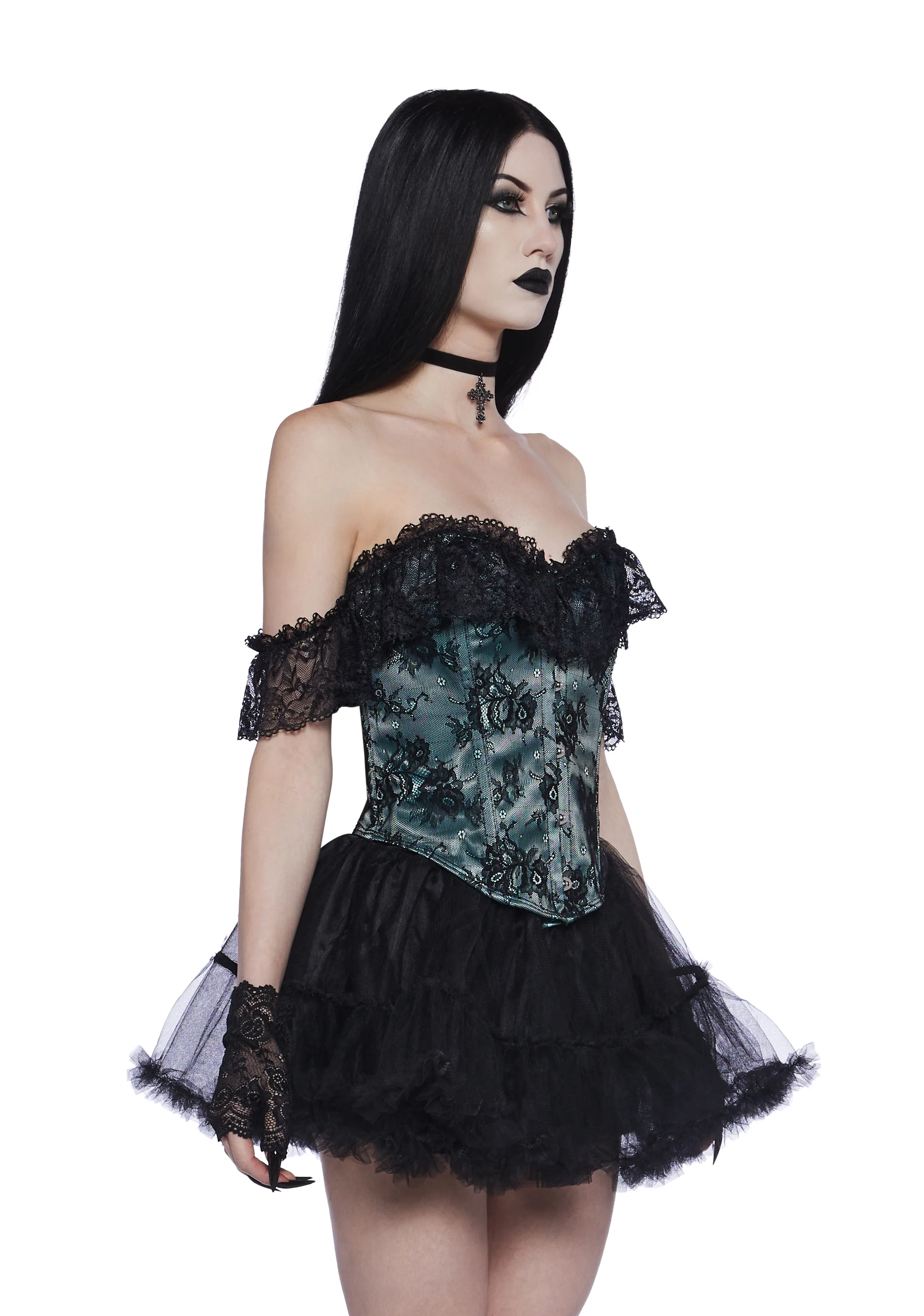 Enchanted Darkness Corset Top - Image 3