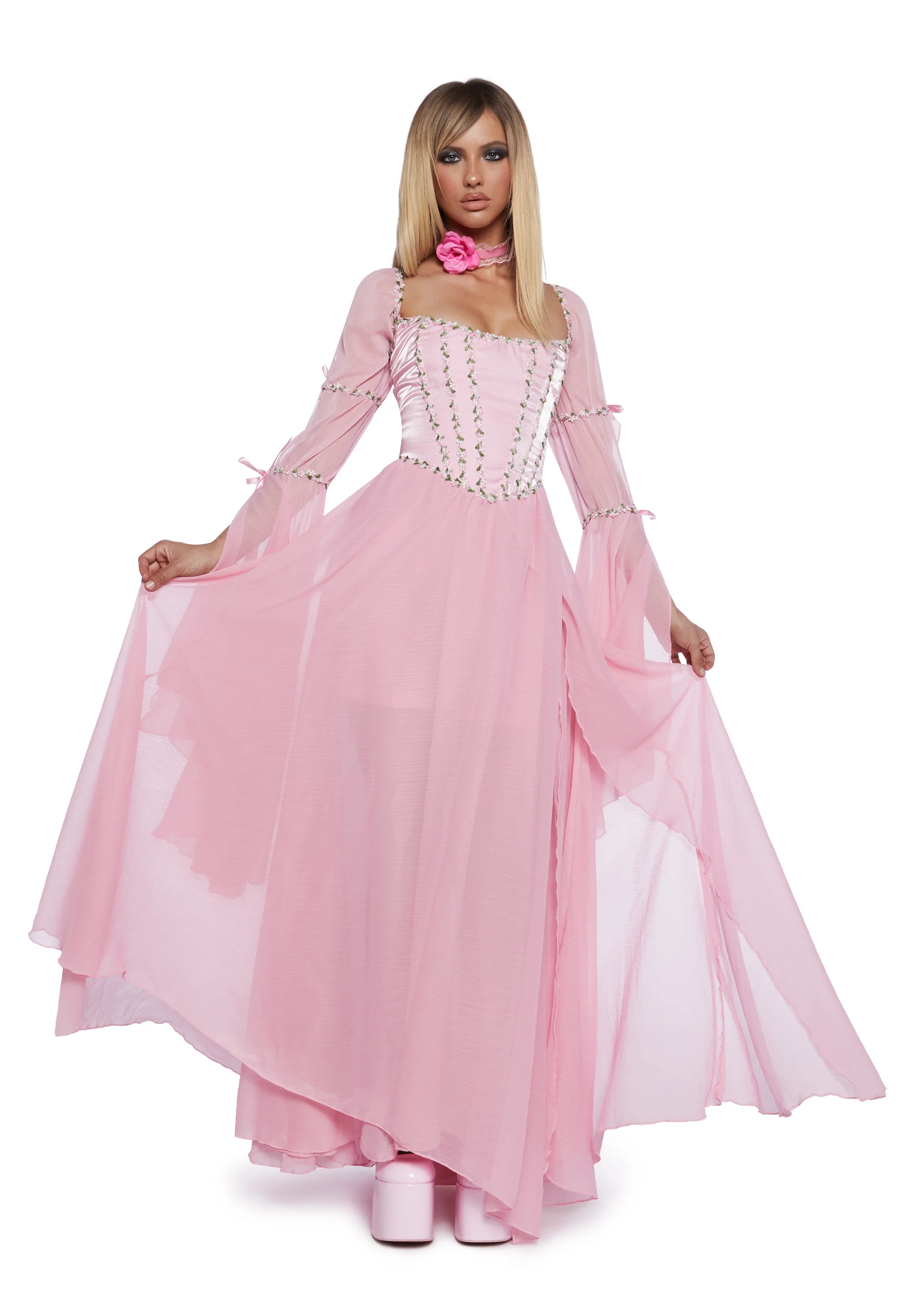 Enchanted Reign Maxi Dress - Image 6