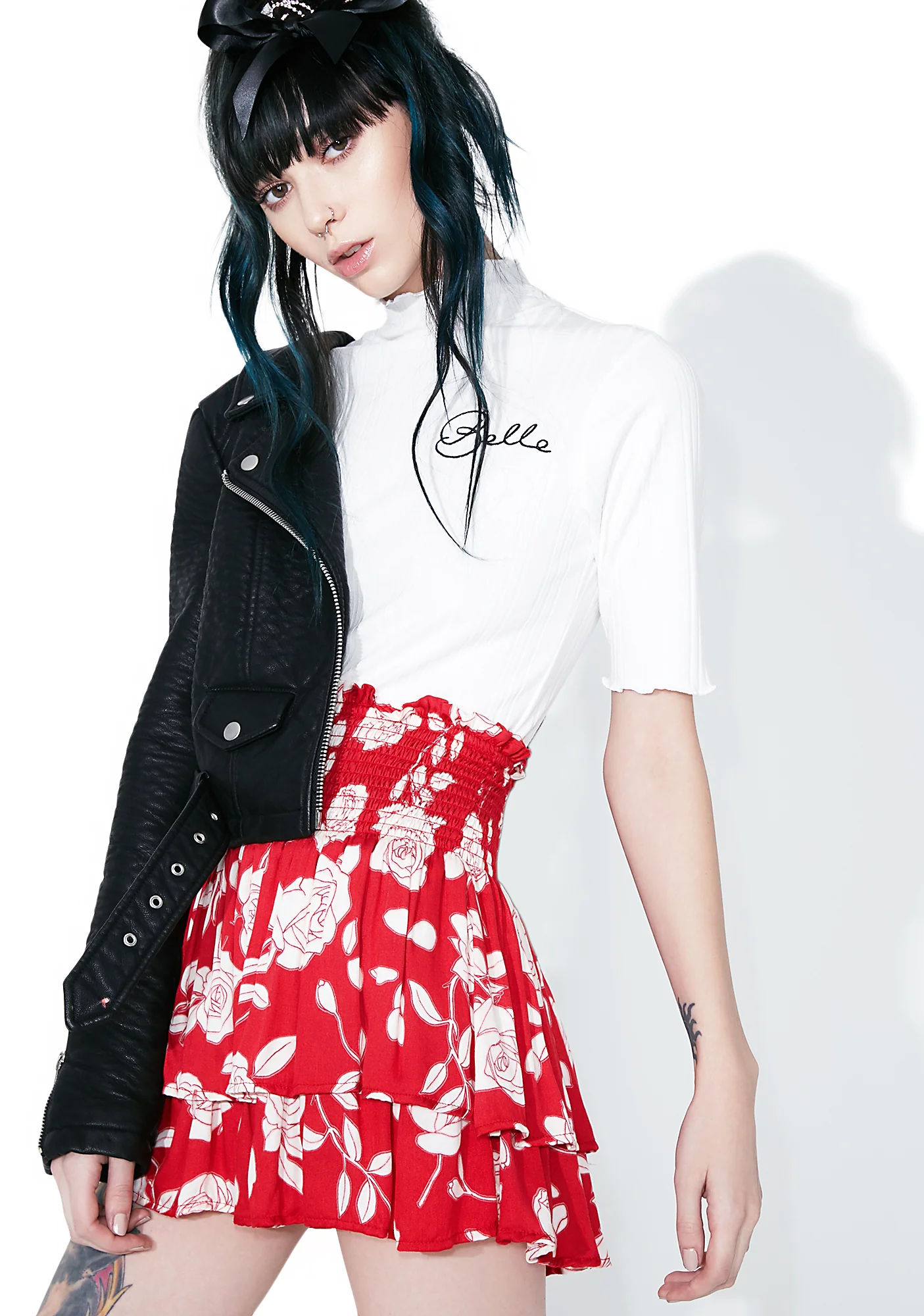 Enchanted Rose Mini Skirt - Image 2