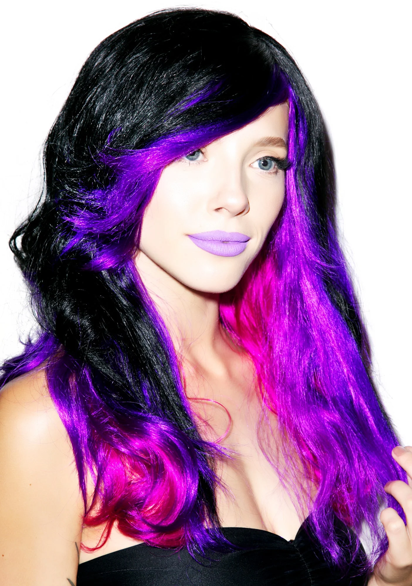 Enchanting Ombre Wig - Purple - Image 4