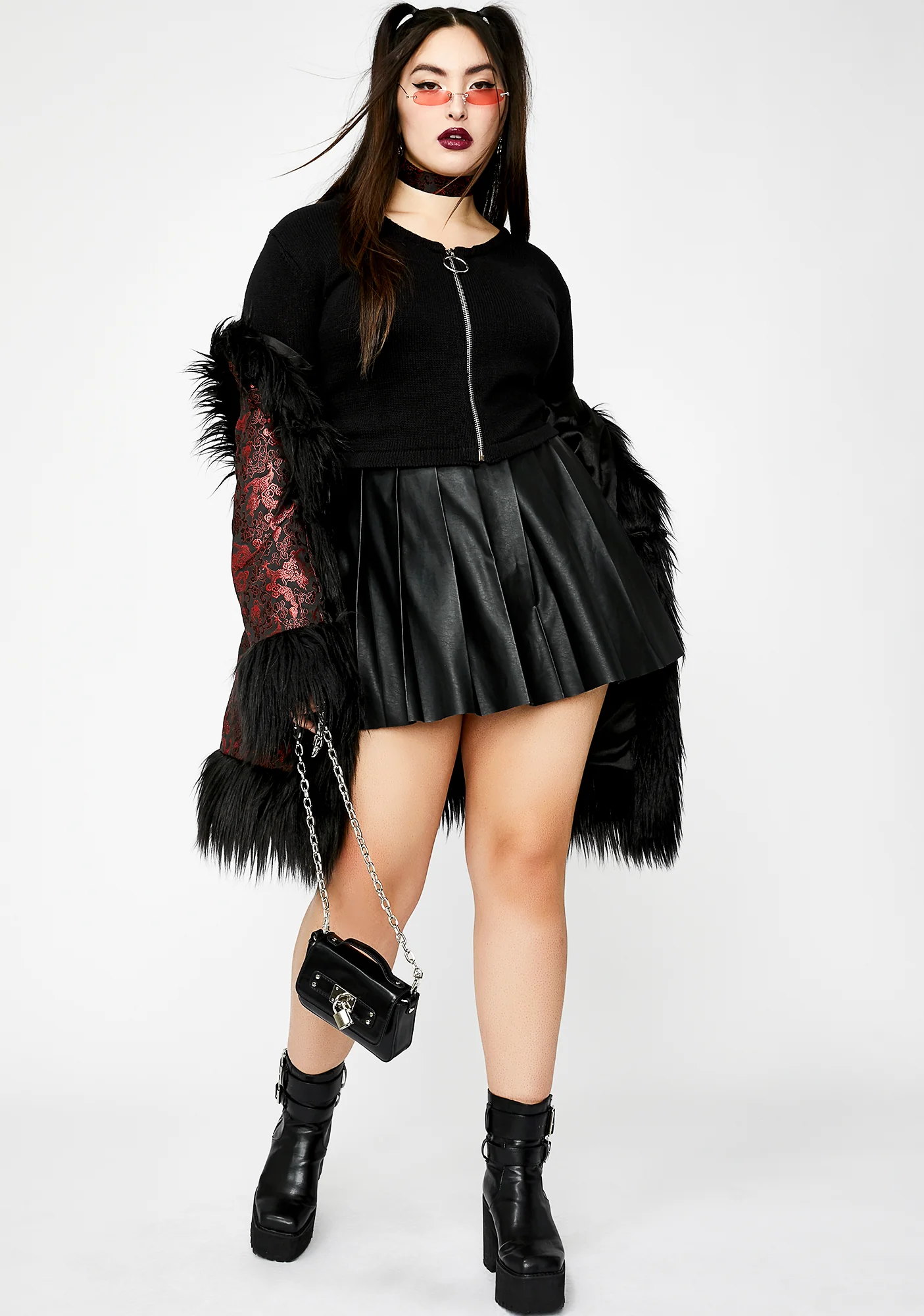 Endless Cyber Reign Zip Cardigan - Image 3