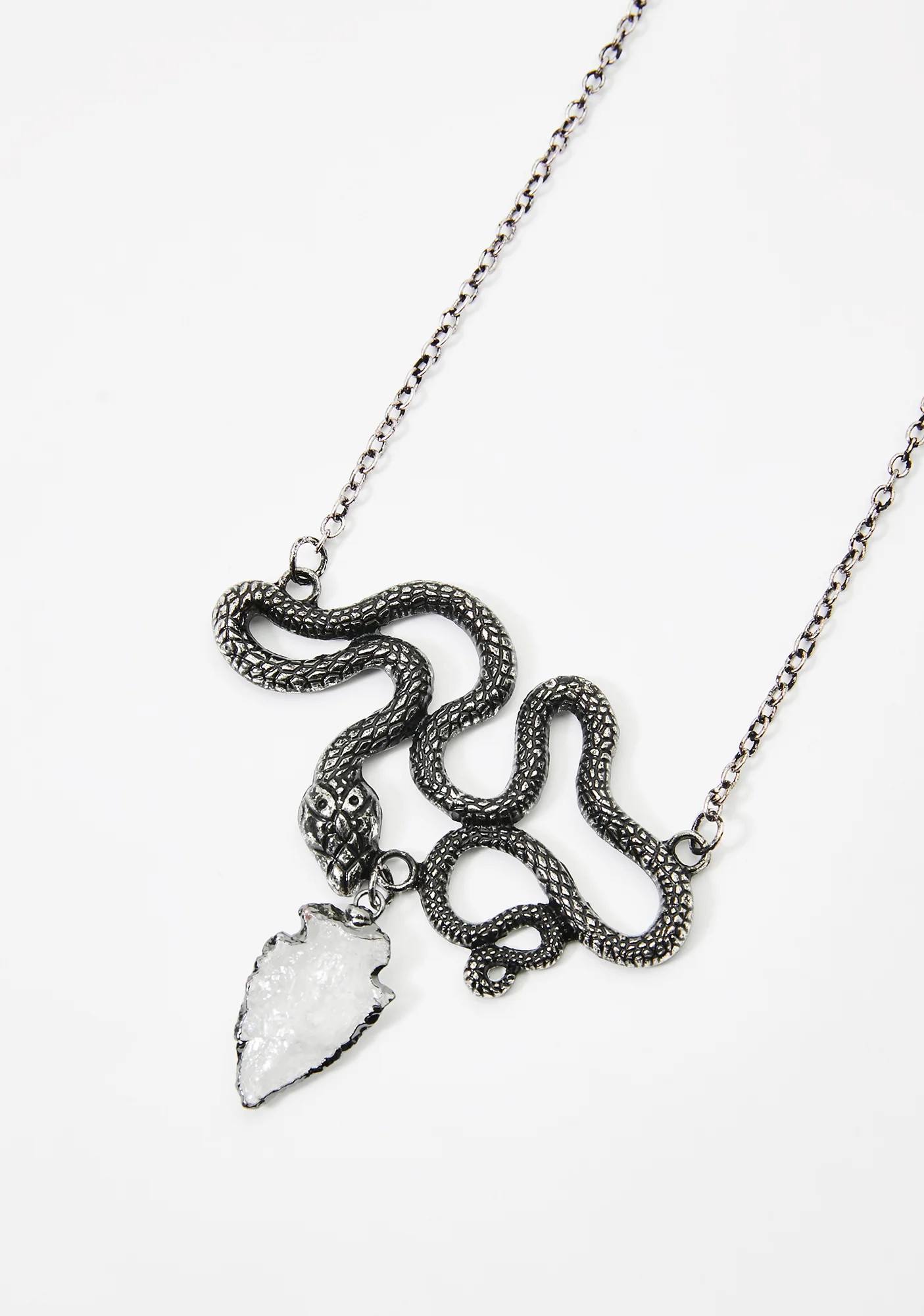 Entwine Snake Crystal Necklace - Image 2